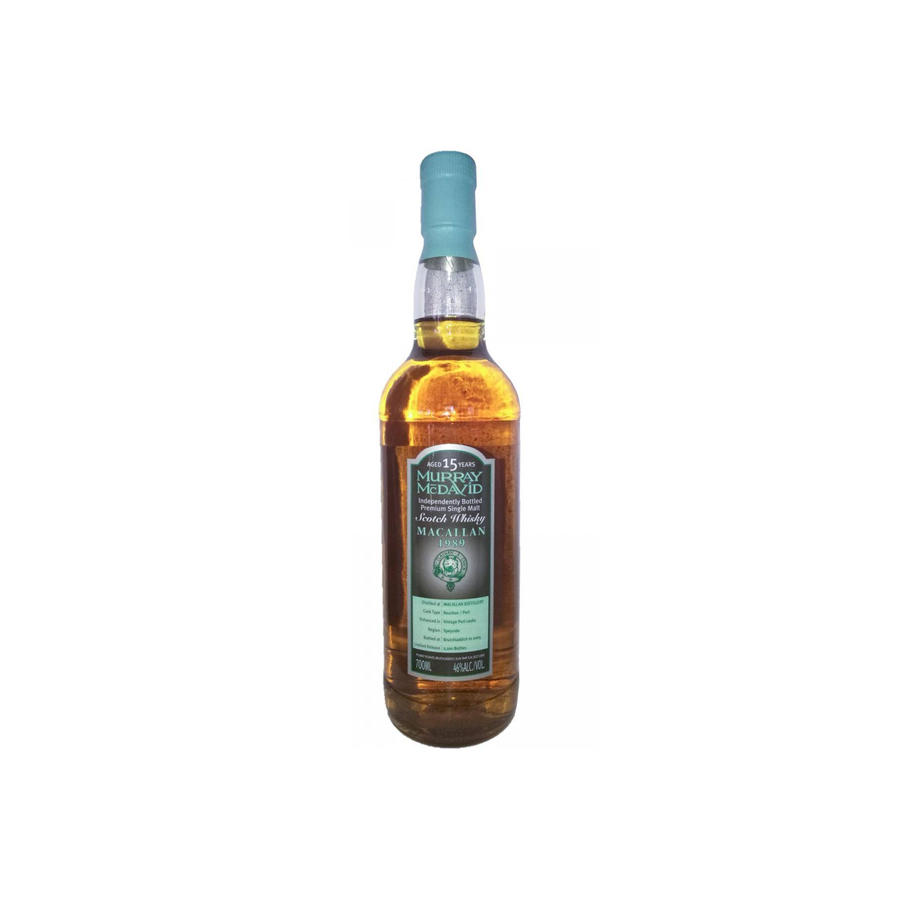 The Macallan 1989 15 Years Single Malt Whisky