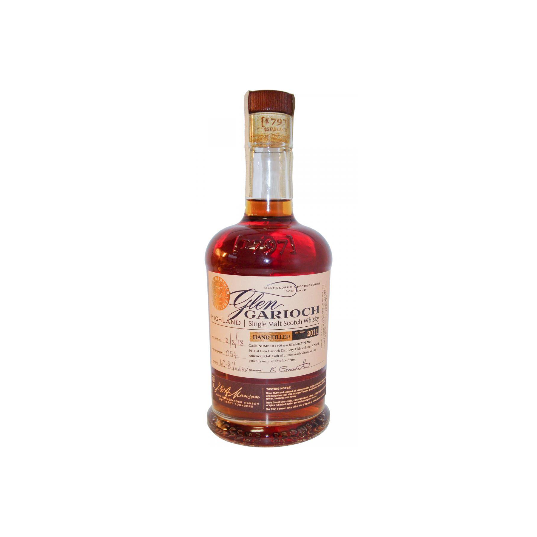 Glen Garioch 2011 7 Years Single Malt Whisky