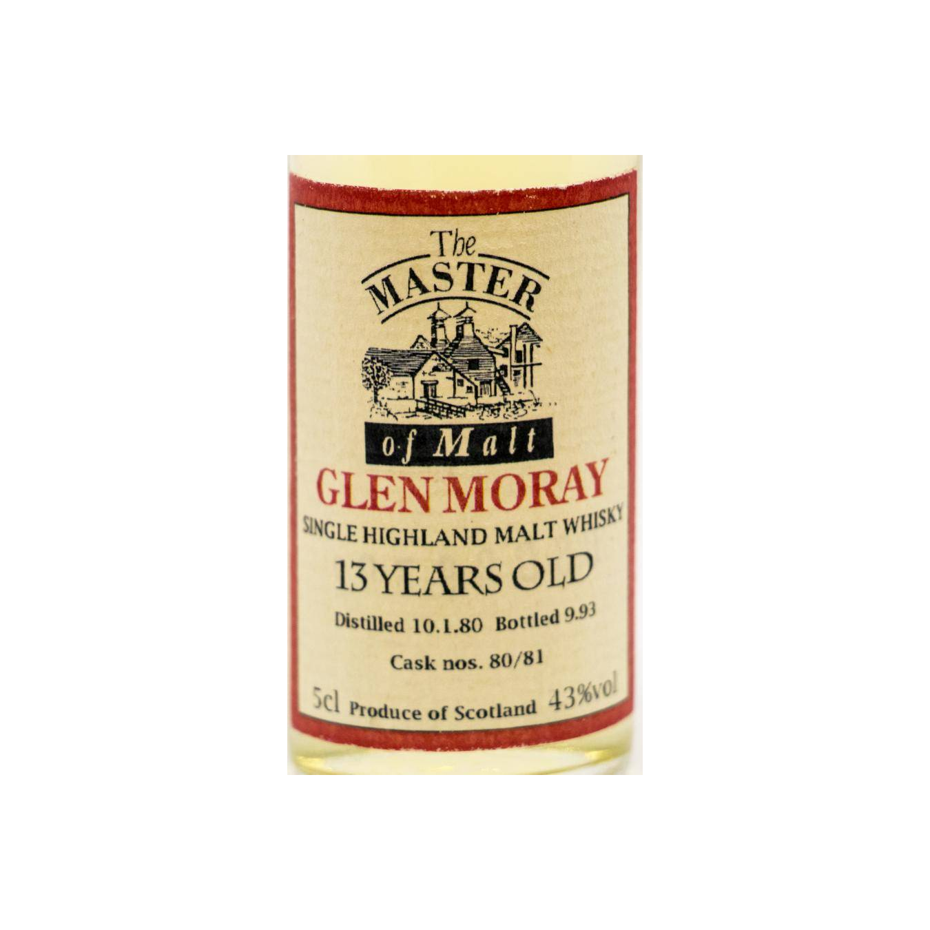 Glen Moray 1980 13 Years Single Malt Whisky 3