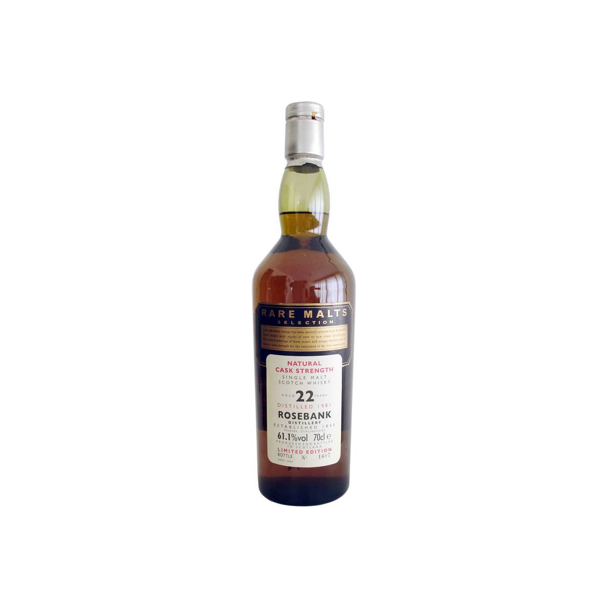 Rosebank 1981 22 Years Single Malt Whisky