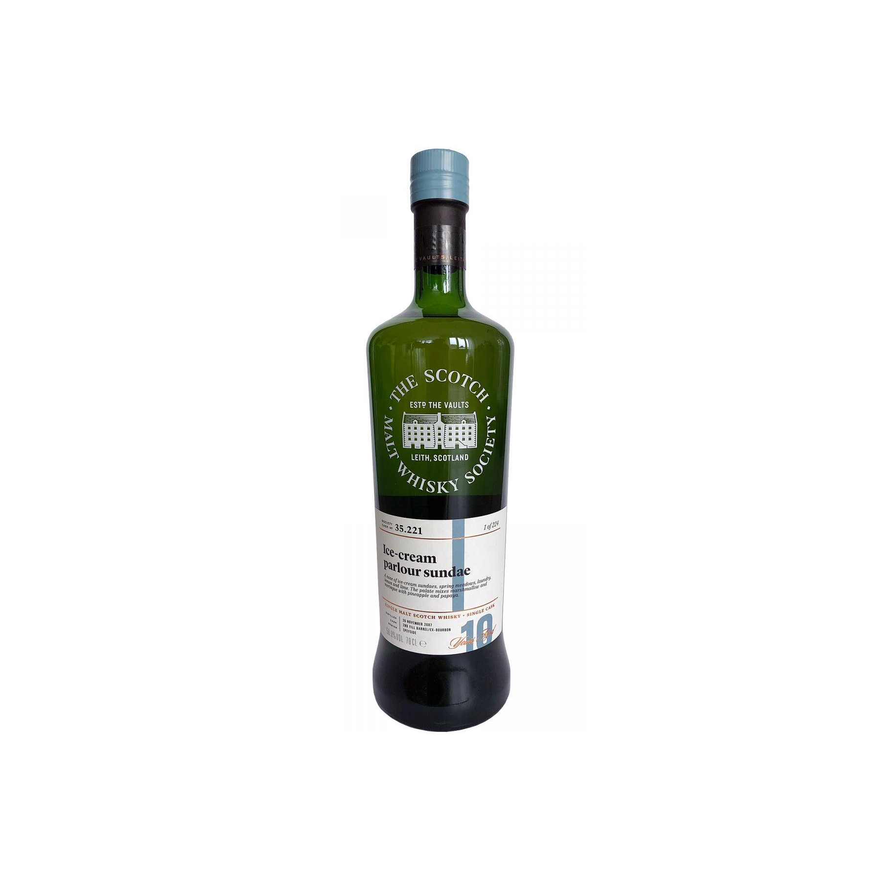 The Scotch Malt Whisky Society 2007 10 Years Single Malt Whisky
