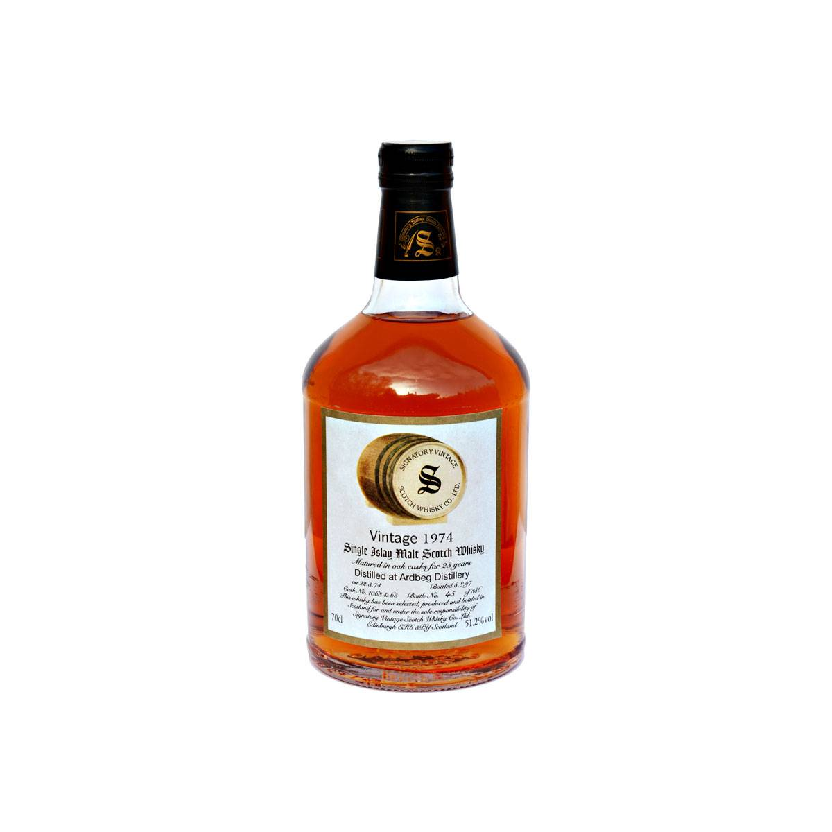 Ardbeg Vintage Collection - Dumpy 1974 23 Years Single Malt Whisky