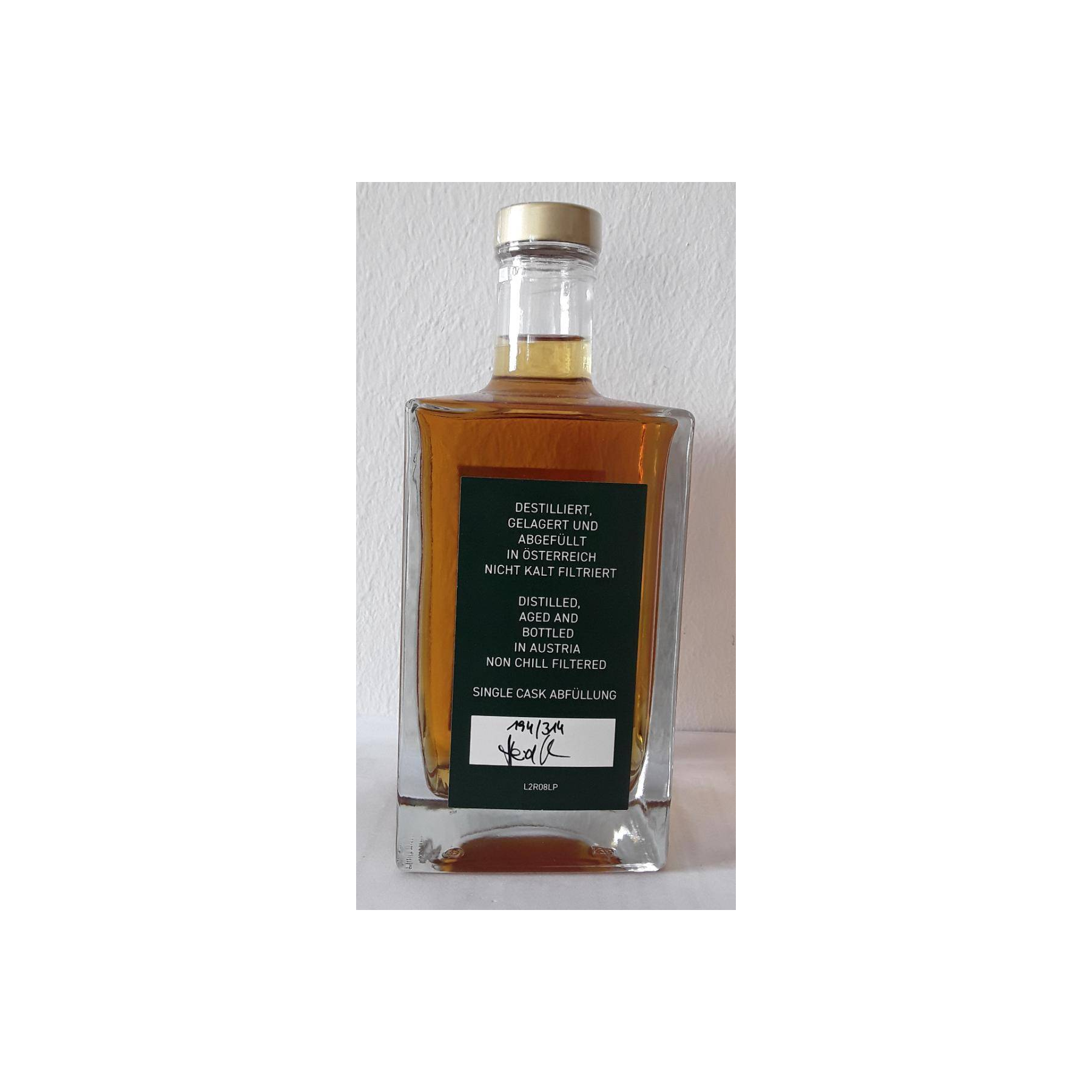 Waldviertler Whisky J.H. Dark Rye Malt 2