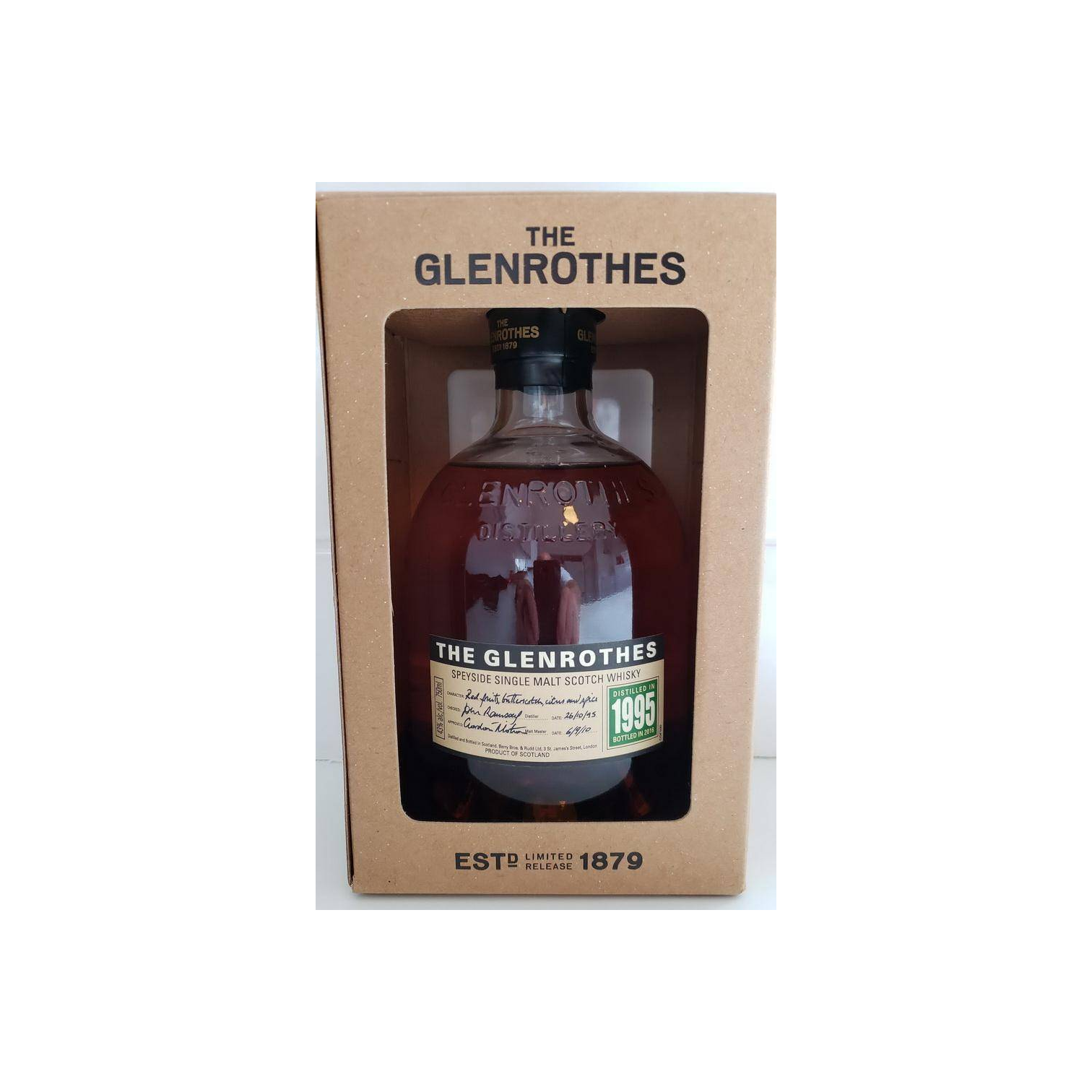 The Glenrothes 1995 20 Years Single Malt Whisky 2