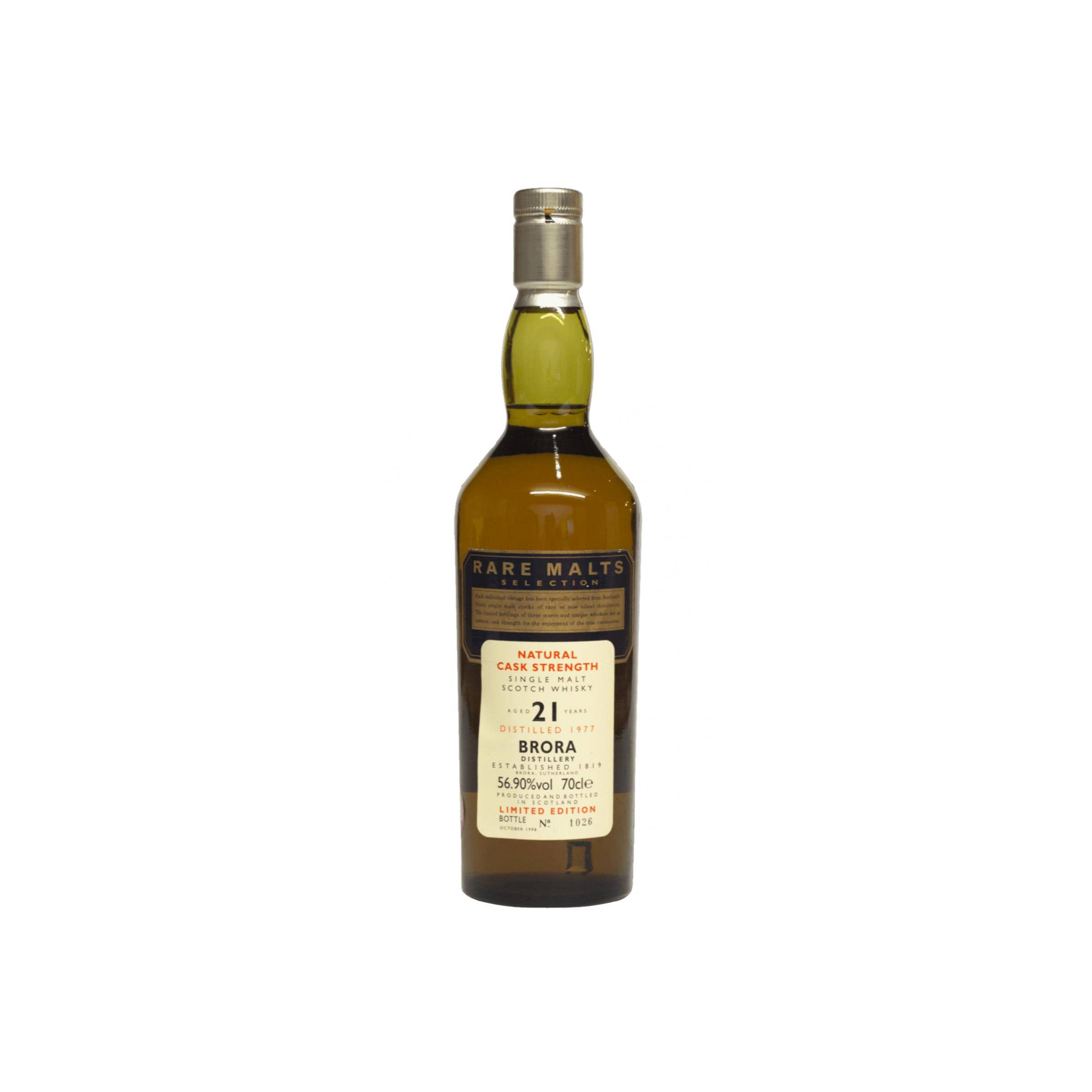 Brora 1977 21 Years Single Malt Whisky