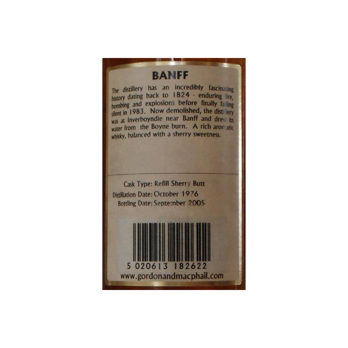 Banff Connoisseurs Choice 1976 28 Years Single Malt Whisky 3
