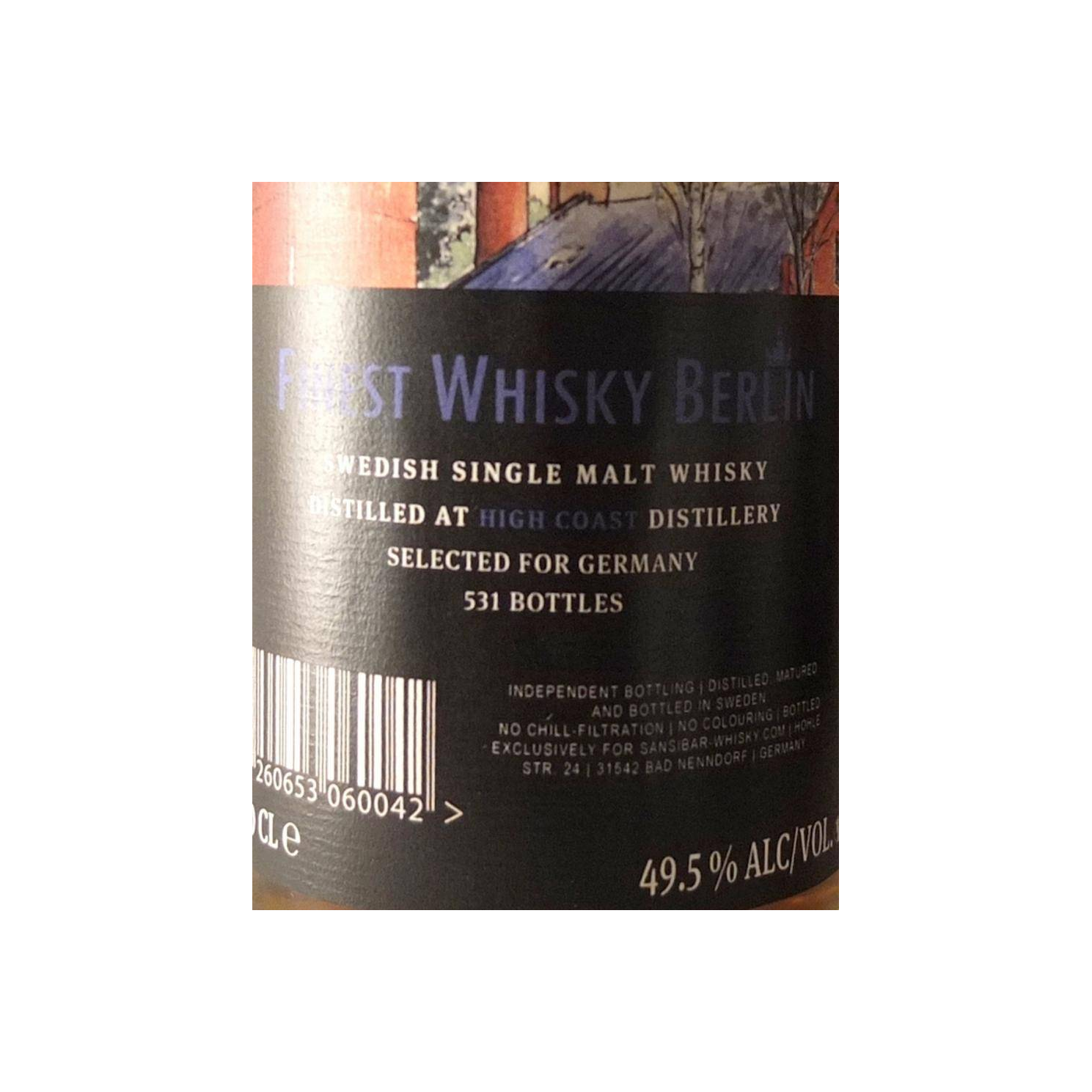 High Coast Swedish Single Malt Whisky Sb 2