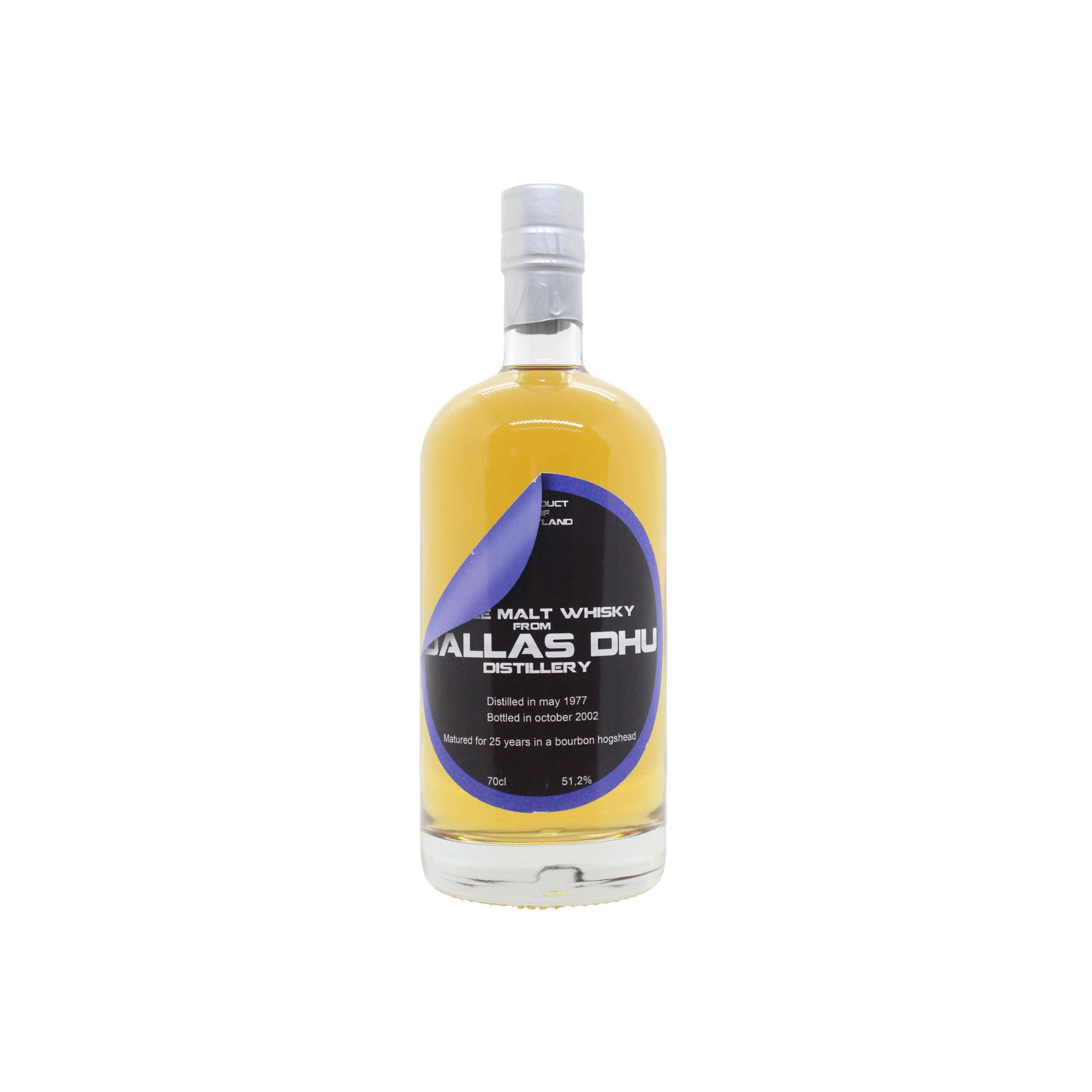 Dallas Dhu 1977 25 Years Single Malt Whisky