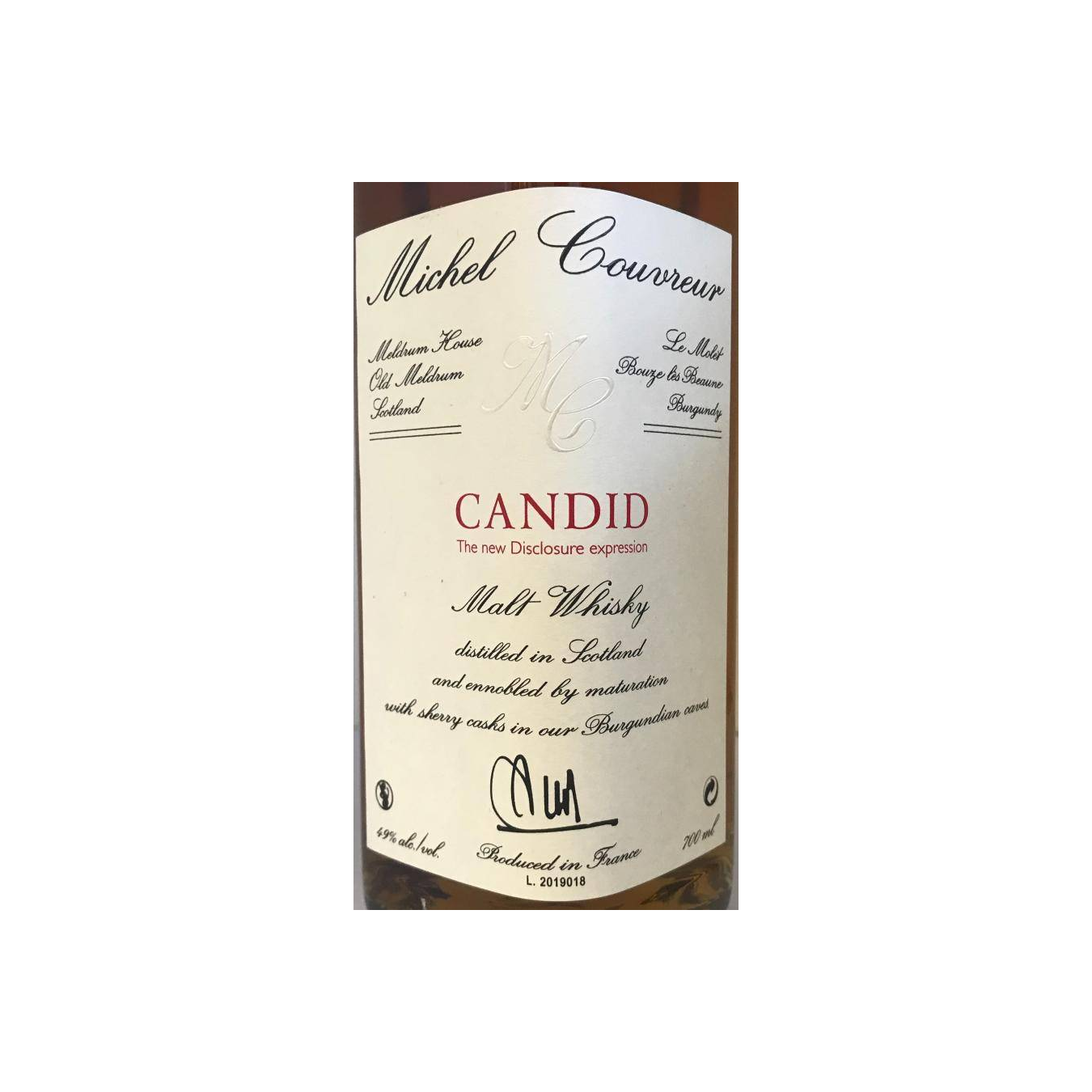 Michel Couvreur Blended Malt Whisky 2