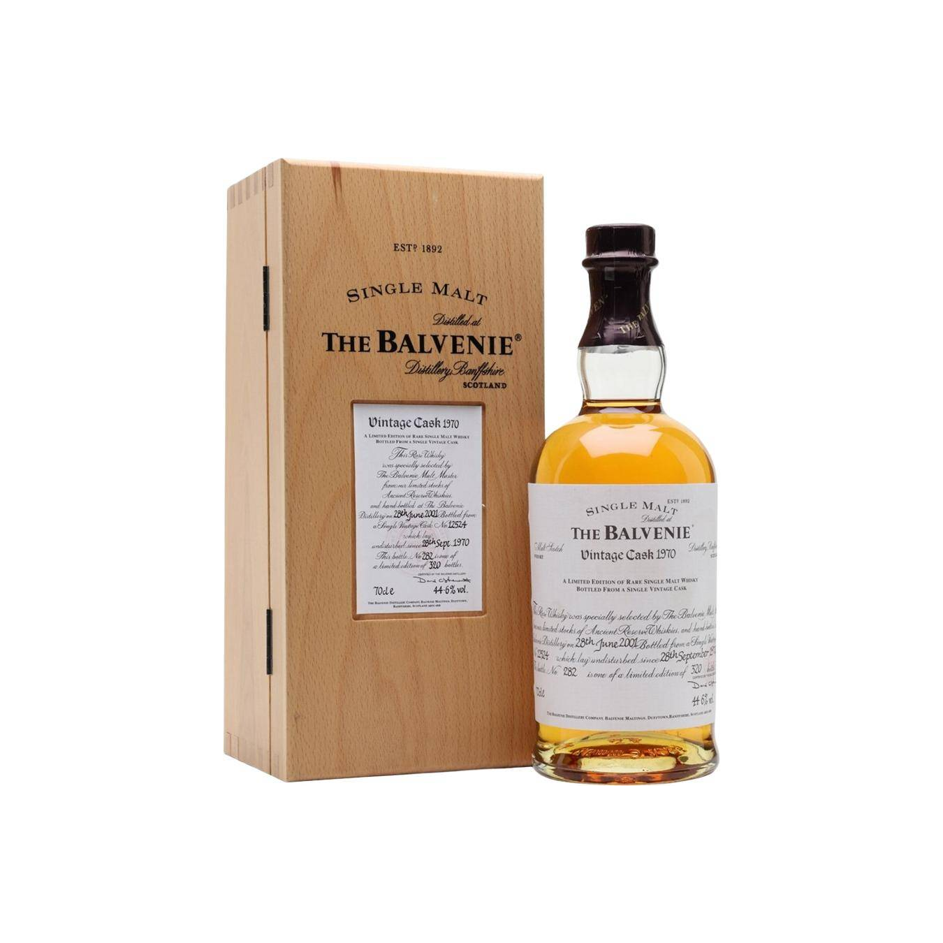 The Balvenie 1970 30 Years Single Malt Whisky 3
