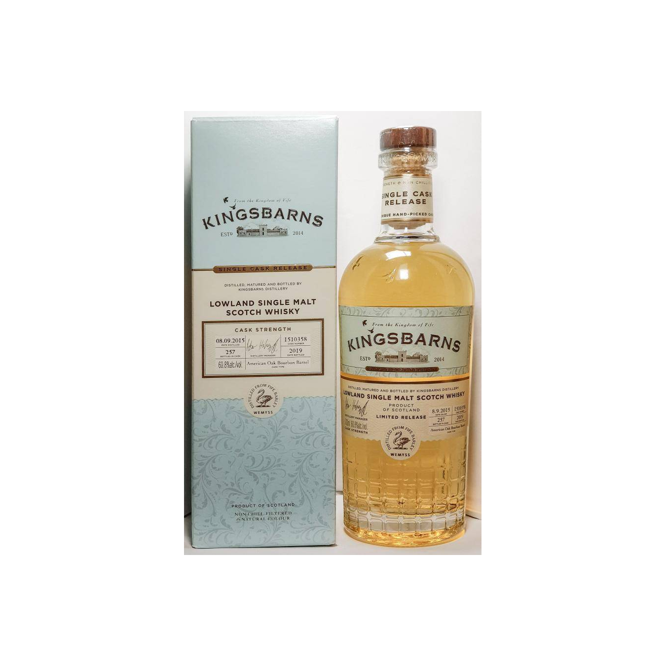 Kingsbarns 2015 3 Years Single Malt Whisky 2