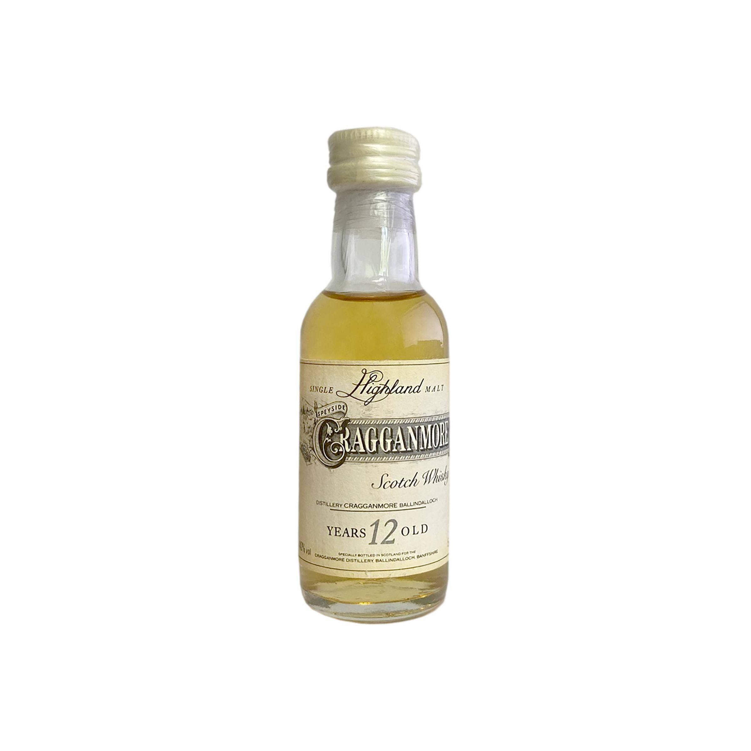 Cragganmore Miniature 12 Years Single Malt Whisky 2