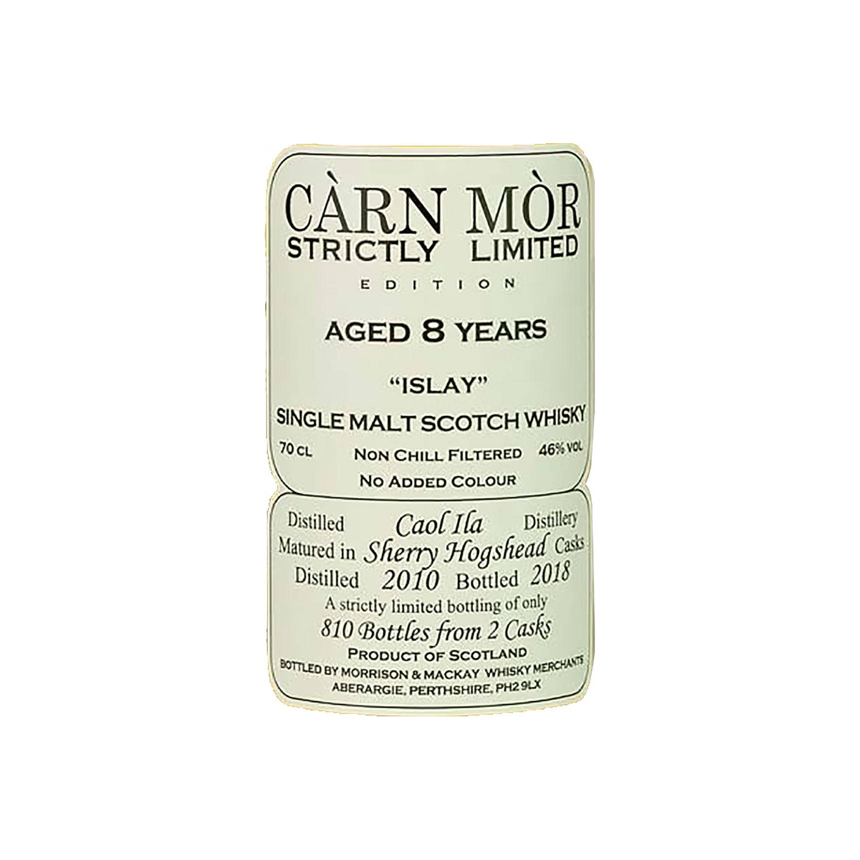 Caol Ila 2010 8 Years Single Malt Whisky 2