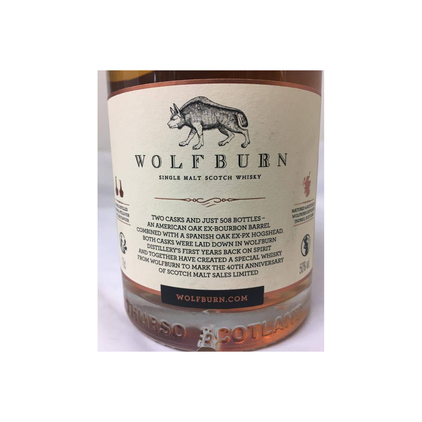 Wolfburn Single Malt Whisky 3
