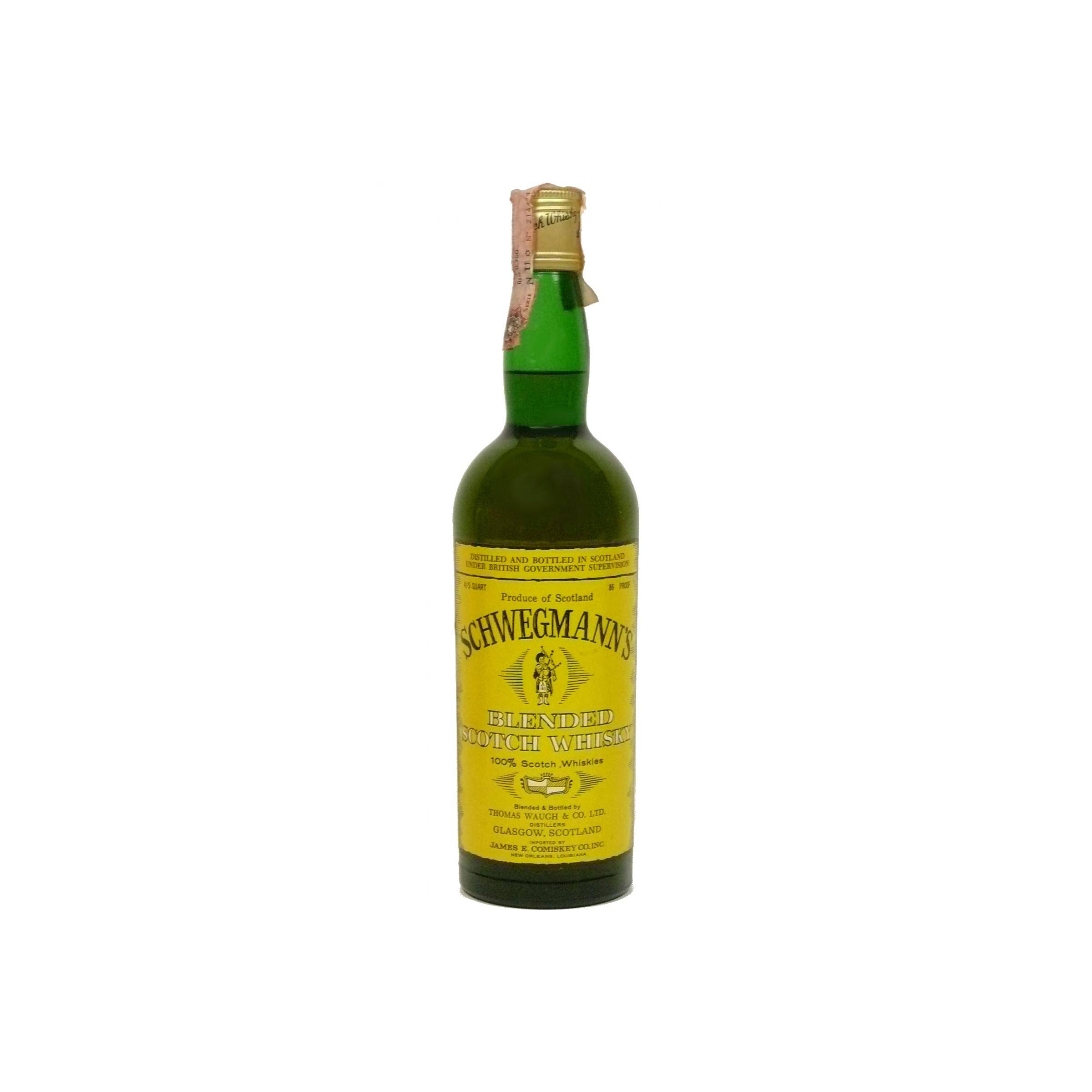 Schwegmann's Blended Scotch Whisky
