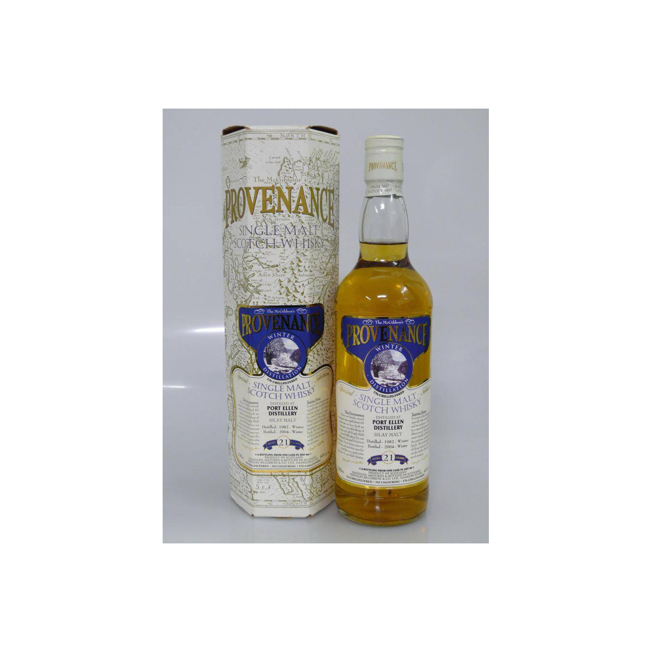 Port Ellen McGibbon's Provenance 1982 21 Years Single Malt Whisky 3