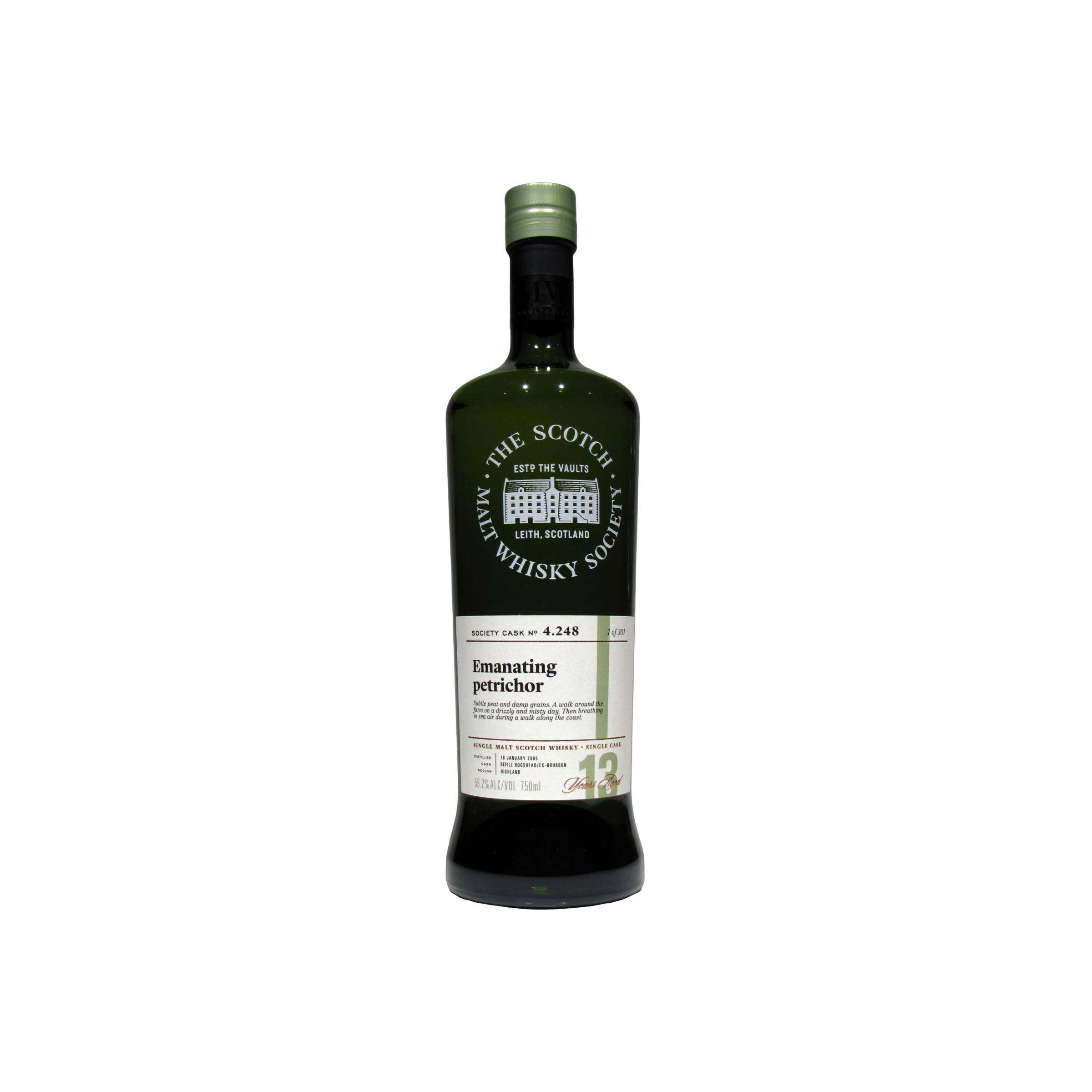 The Scotch Malt Whisky Society 2005 13 Years Single Malt Whisky