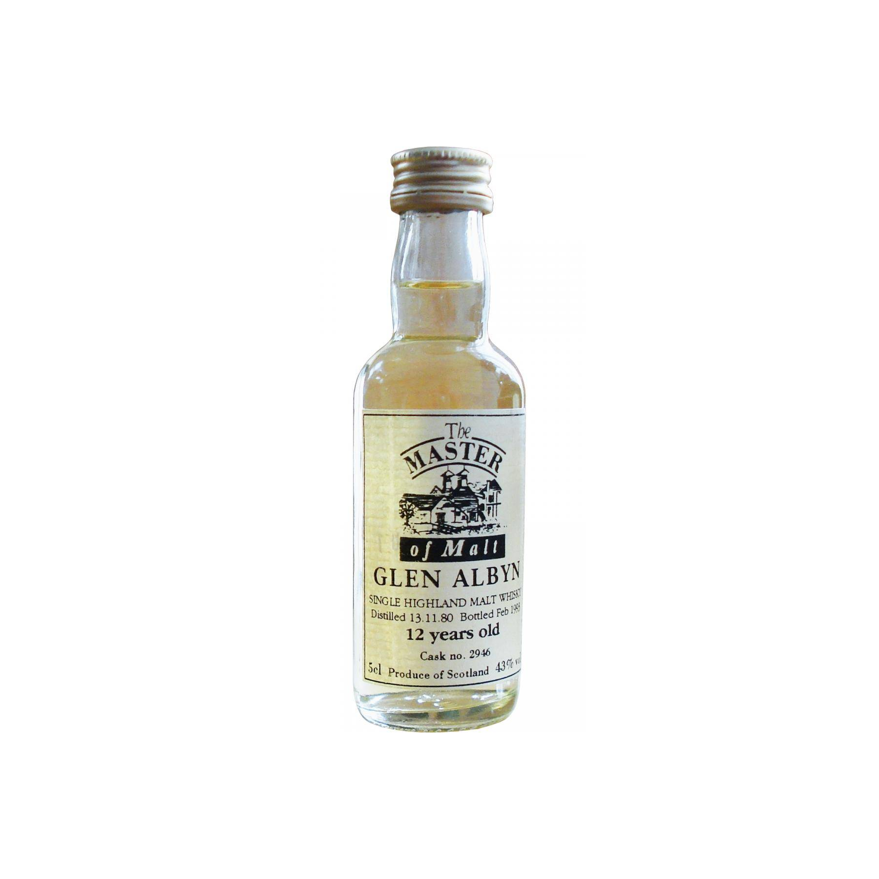The Scotch Malt Whisky Society Miniature 1980 12 Years Single Malt Whisky 2