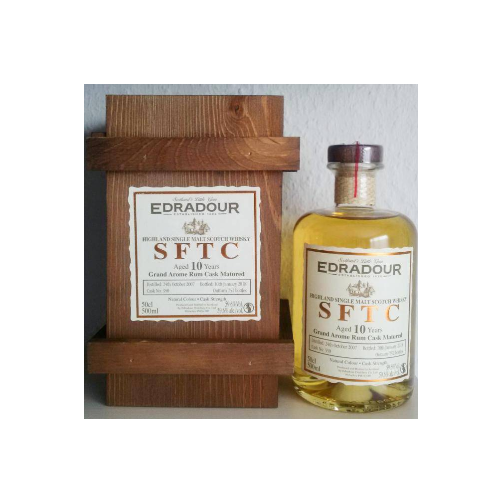 Edradour 2007 10 Years Single Malt Whisky 3