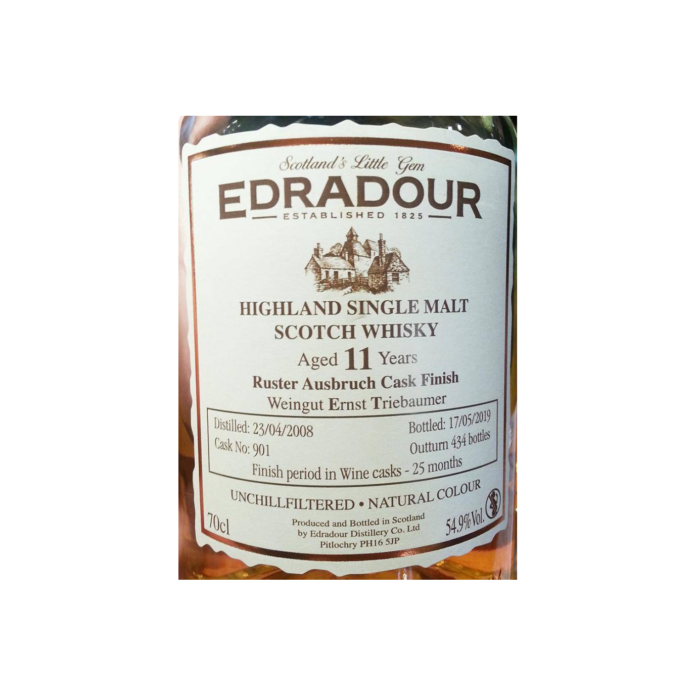 Edradour 2008 11 Years Single Malt Whisky 2