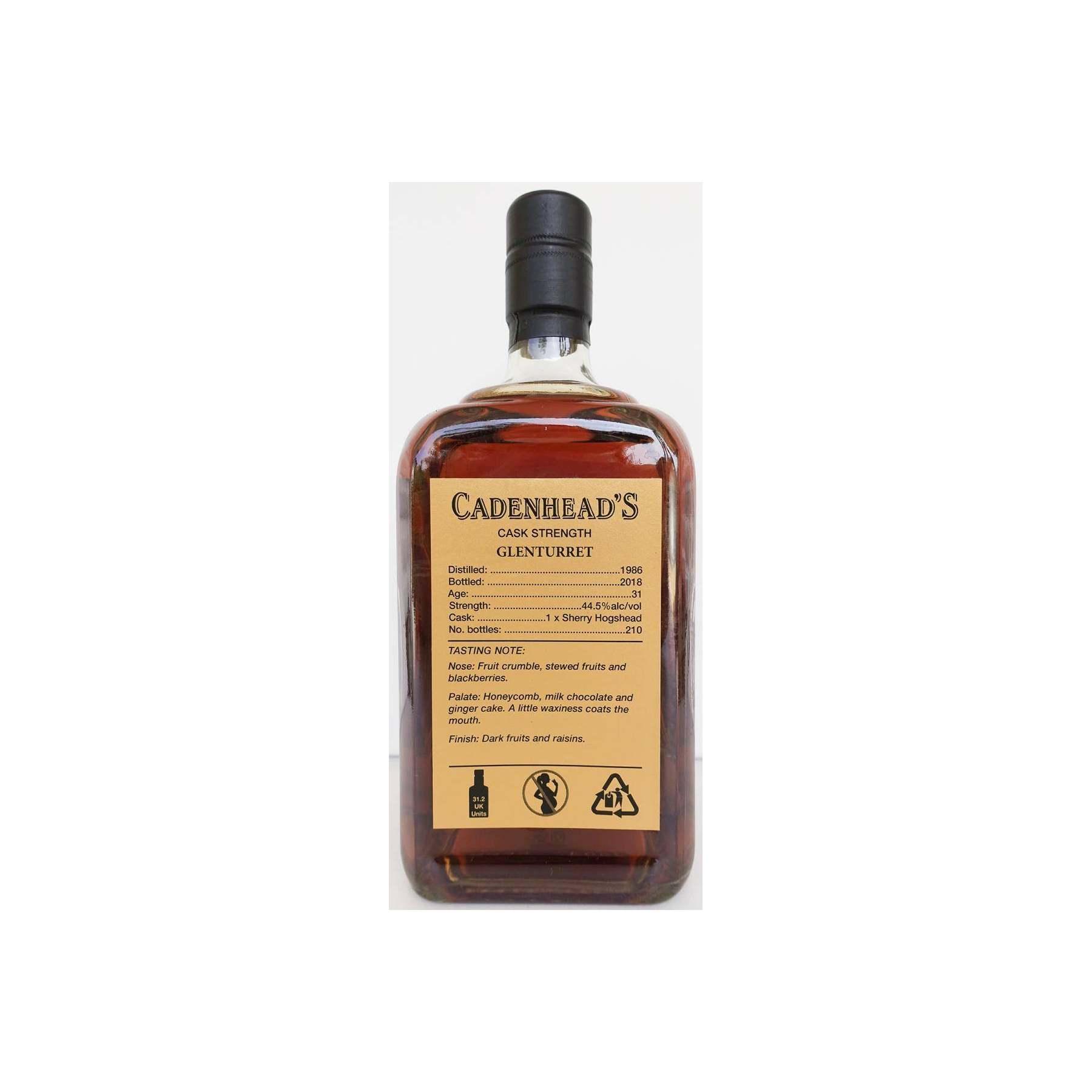 The Glenturret Single Cask 1986 31 Years Single Malt Whisky 2