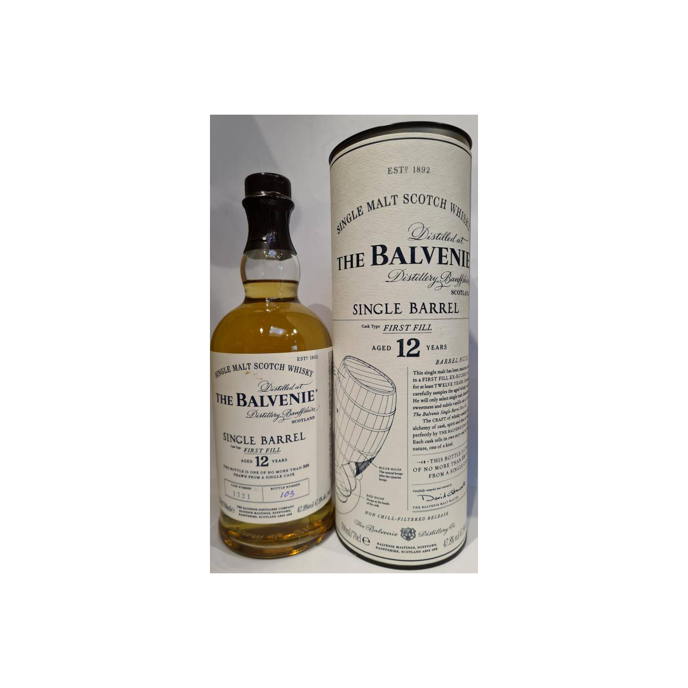 The Balvenie Single Cask 12 Years Single Malt Whisky 2