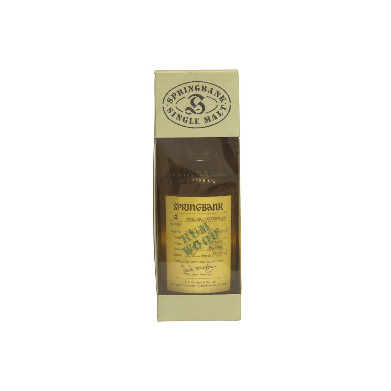 Springbank 1989 12 Years Single Malt Whisky 3
