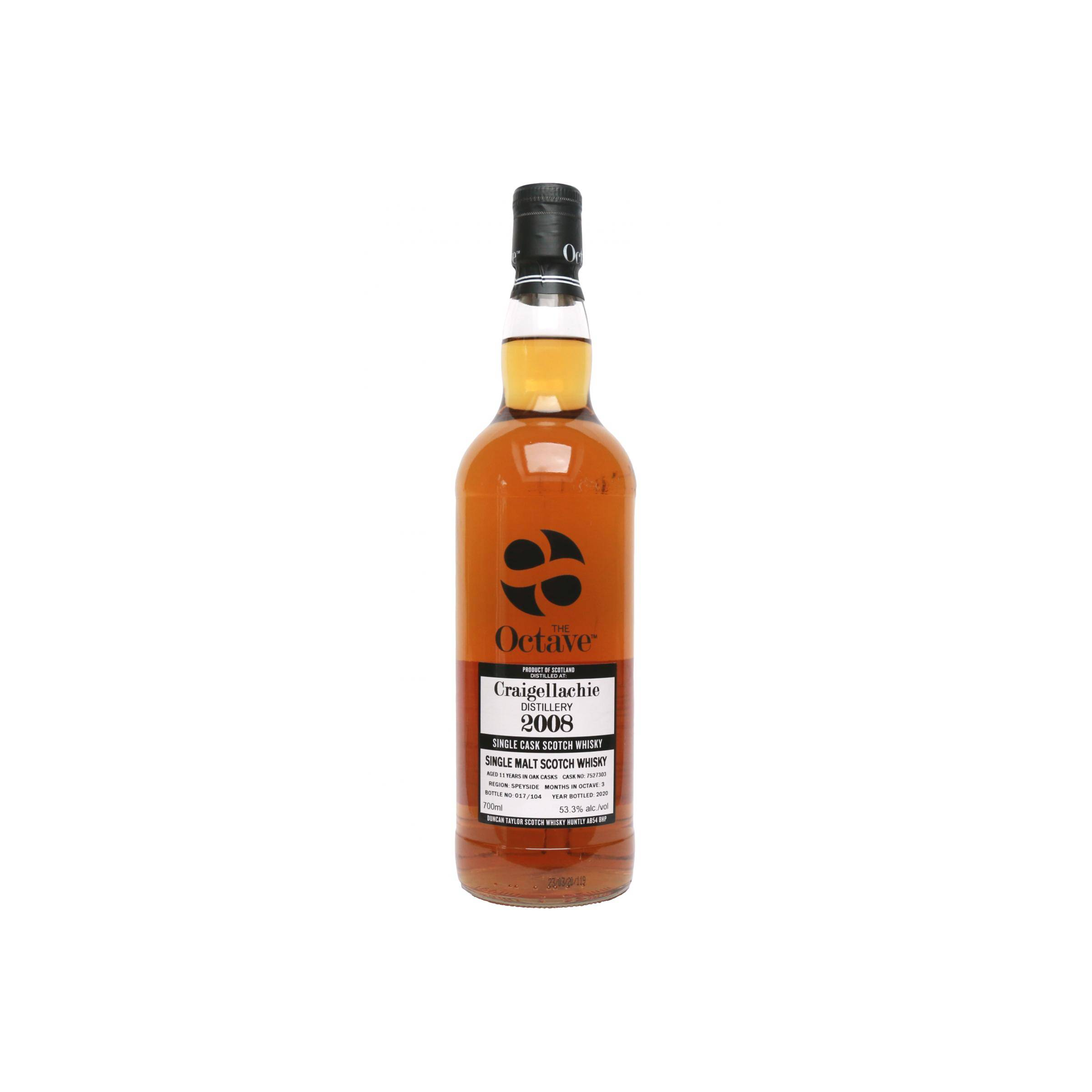Craigellachie The Octave 2008 11 Years Single Malt Whisky
