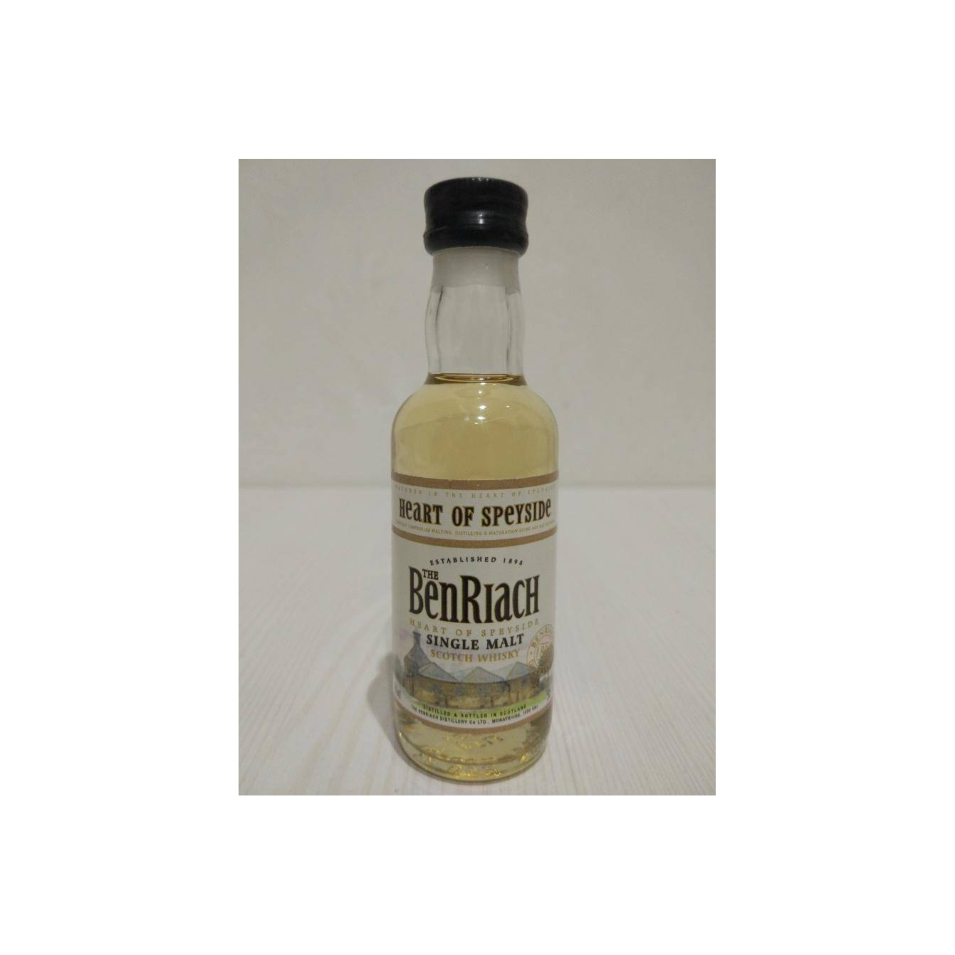 BenRiach Miniature Single Malt Whisky 2