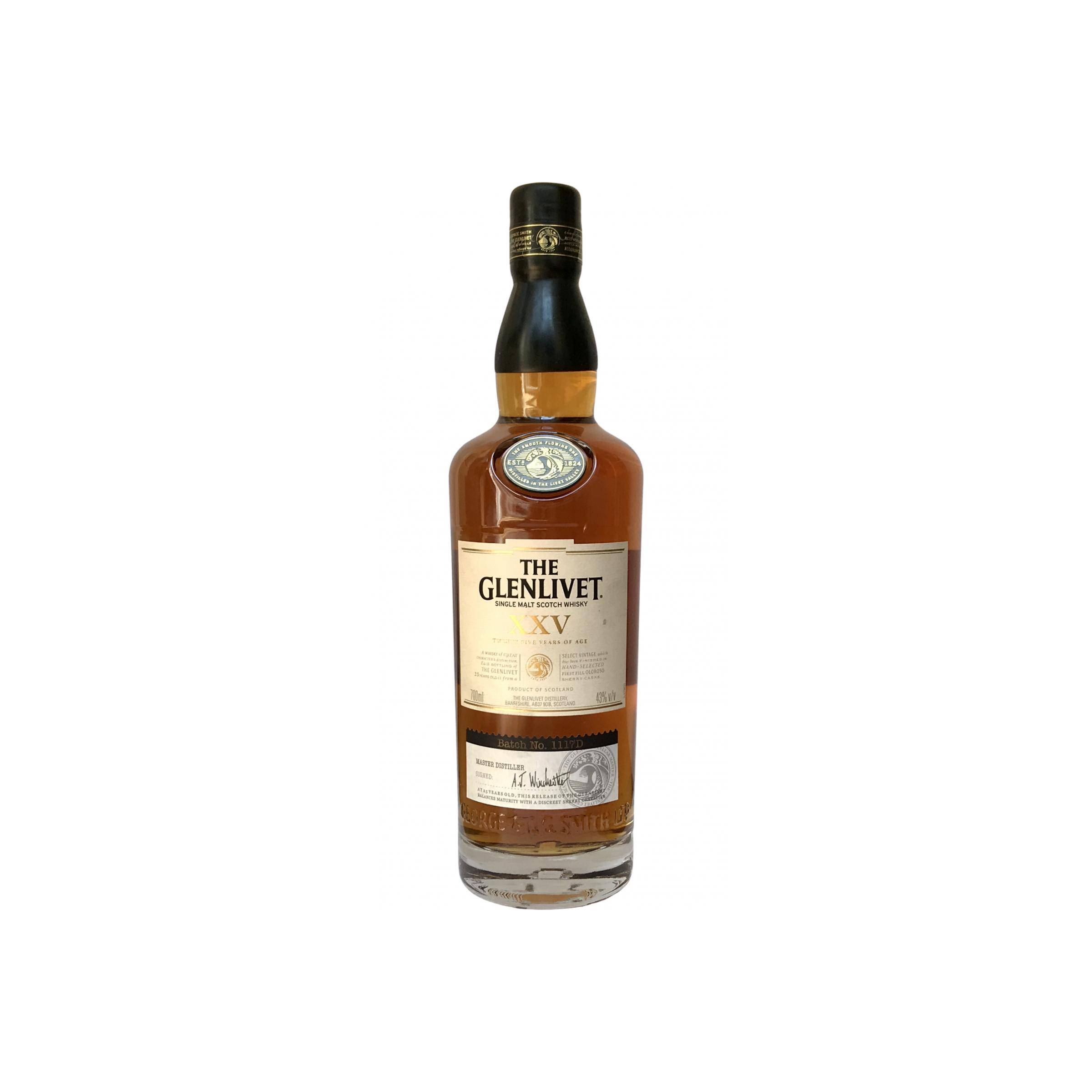 The Glenlivet 25 Years Single Malt Whisky