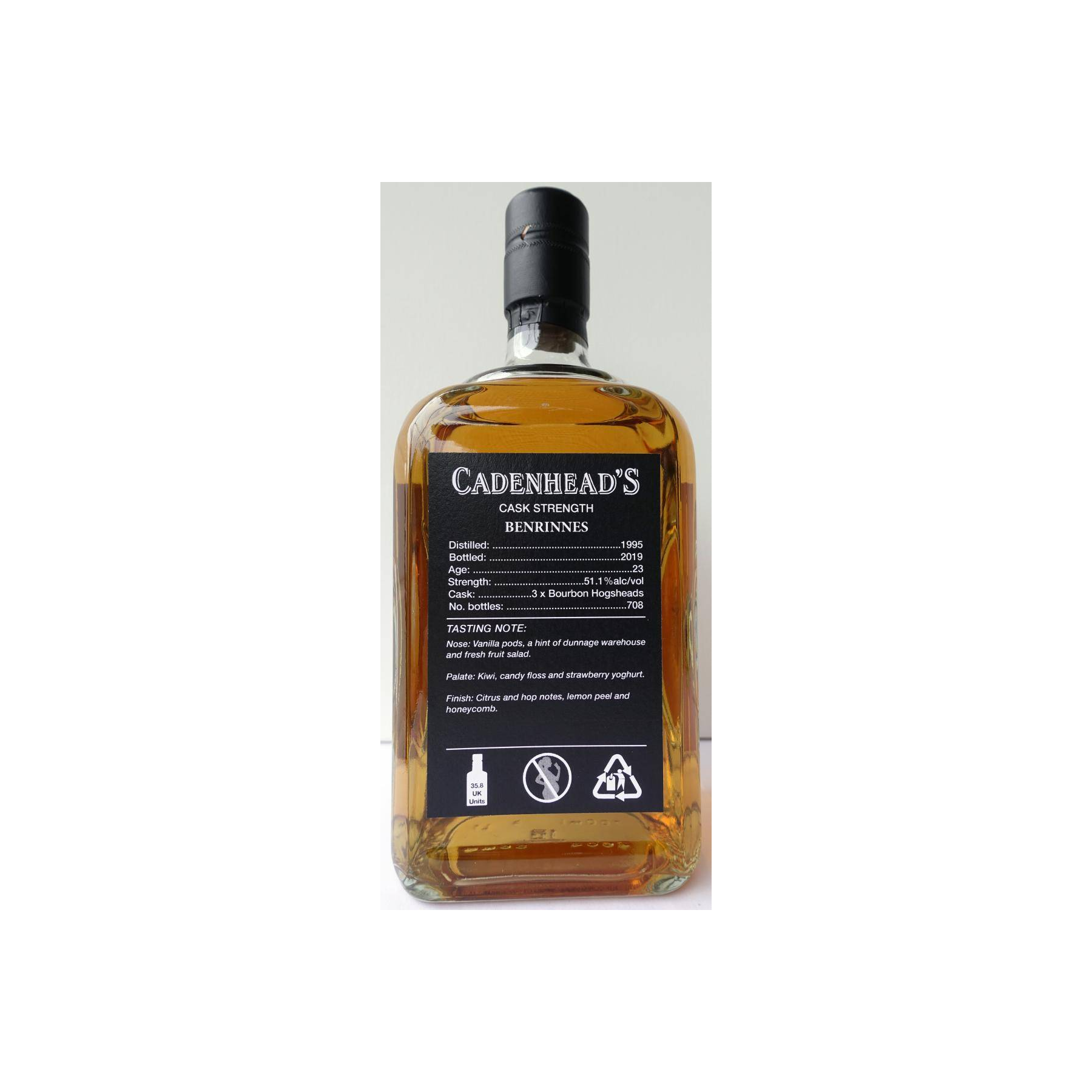 Benrinnes Small Batch 1995 23 Years Single Malt Whisky 2