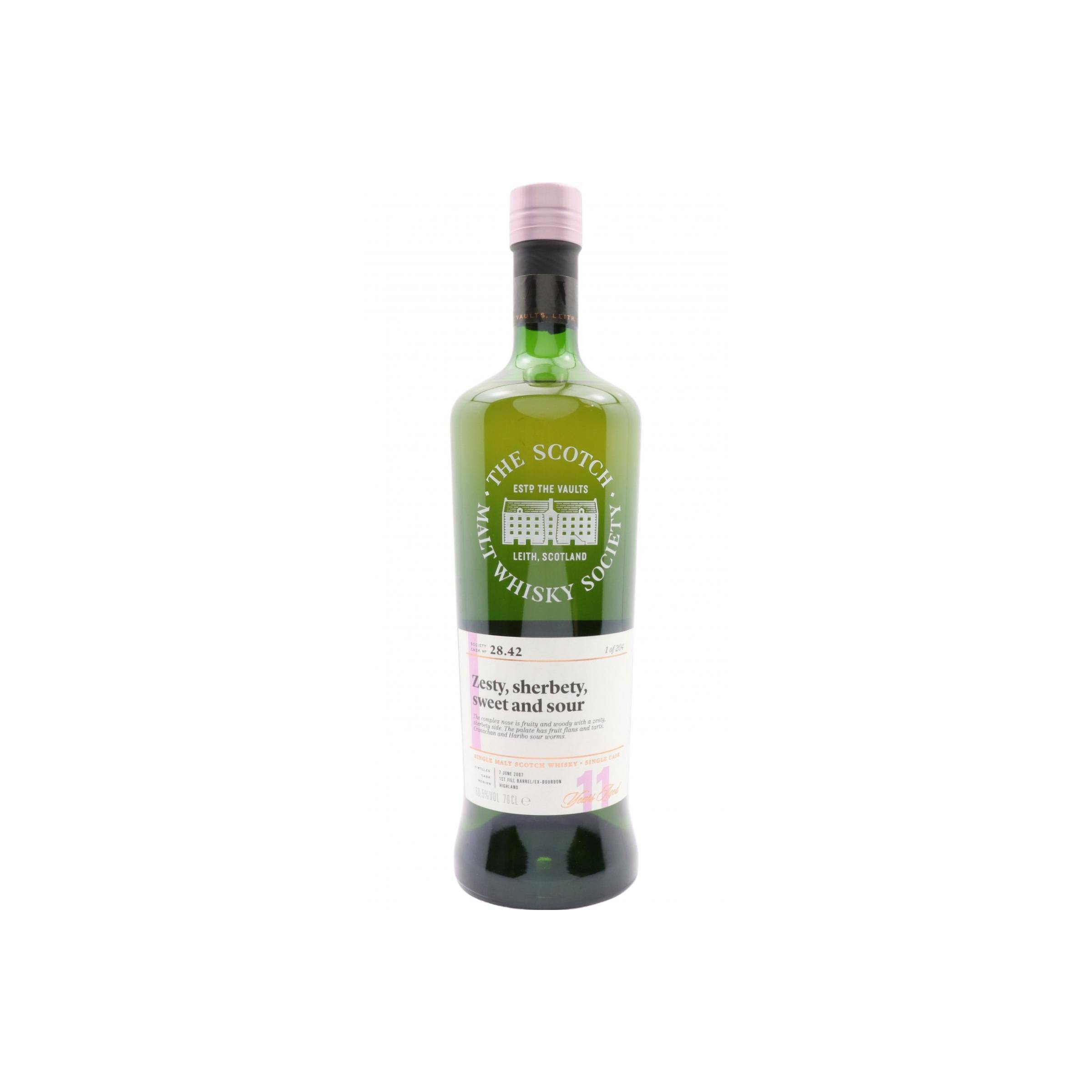 The Scotch Malt Whisky Society 2007 11 Years Single Malt Whisky