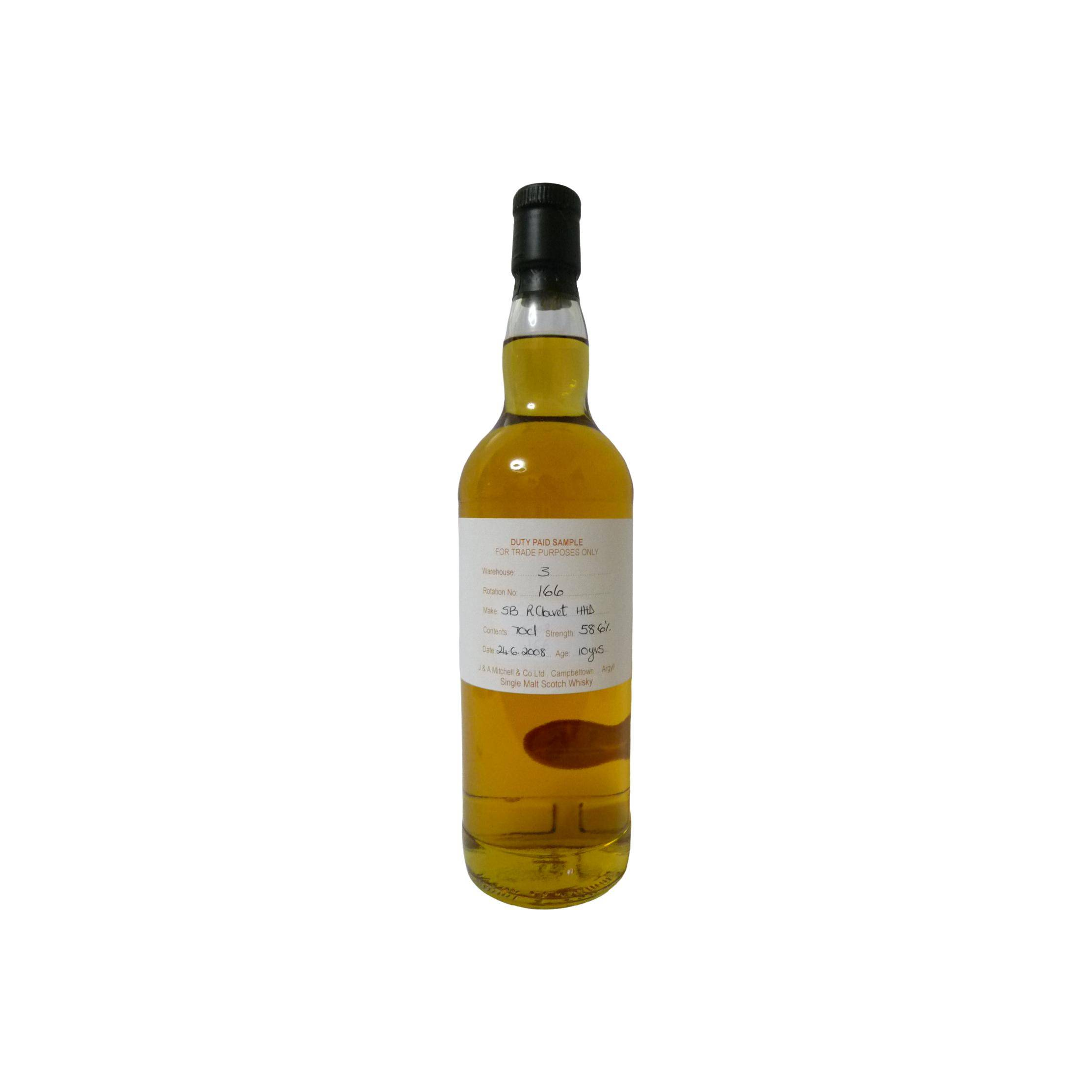 Springbank Duty Paid Sample - For Trade Purposes Only 2008 10 Years Single Malt Whisky