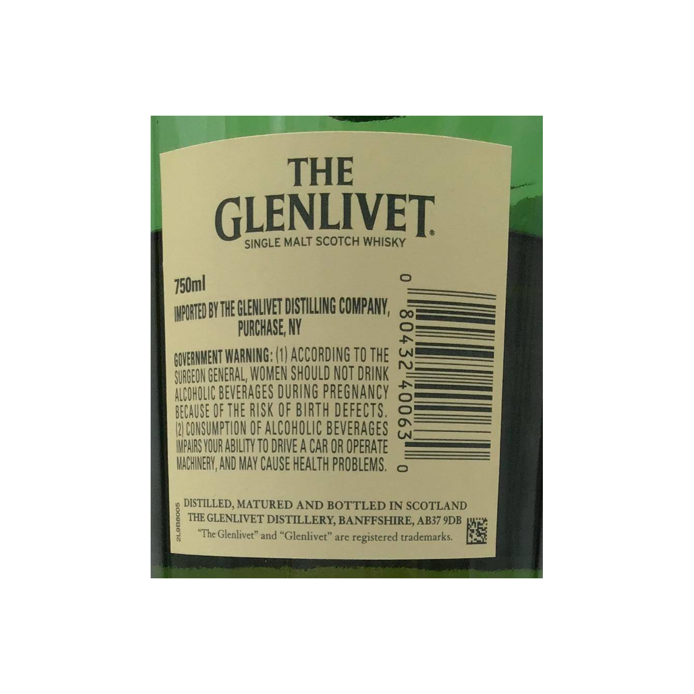 The Glenlivet 12 Years Single Malt Whisky