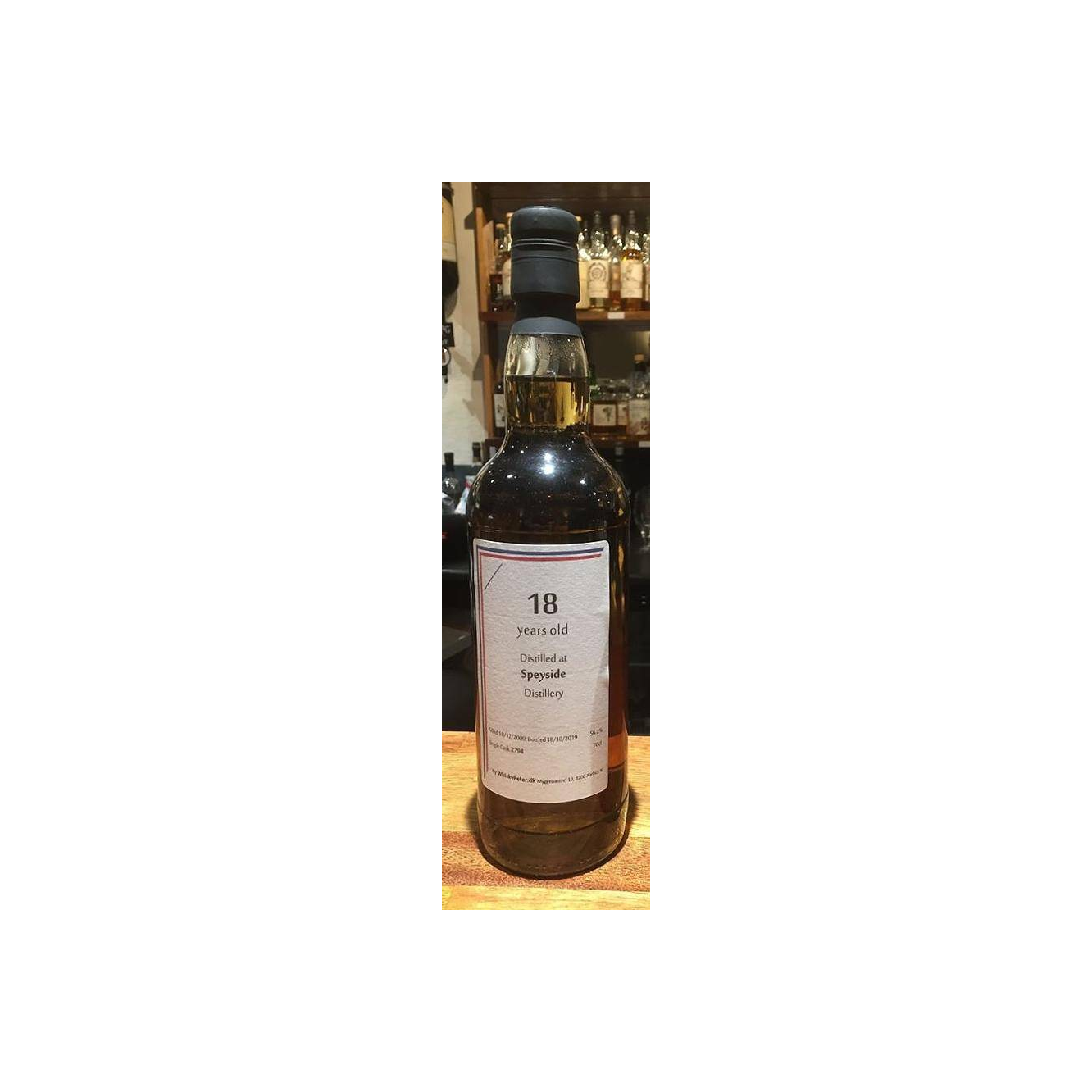 Spey 2000 18 Years Single Malt Whisky