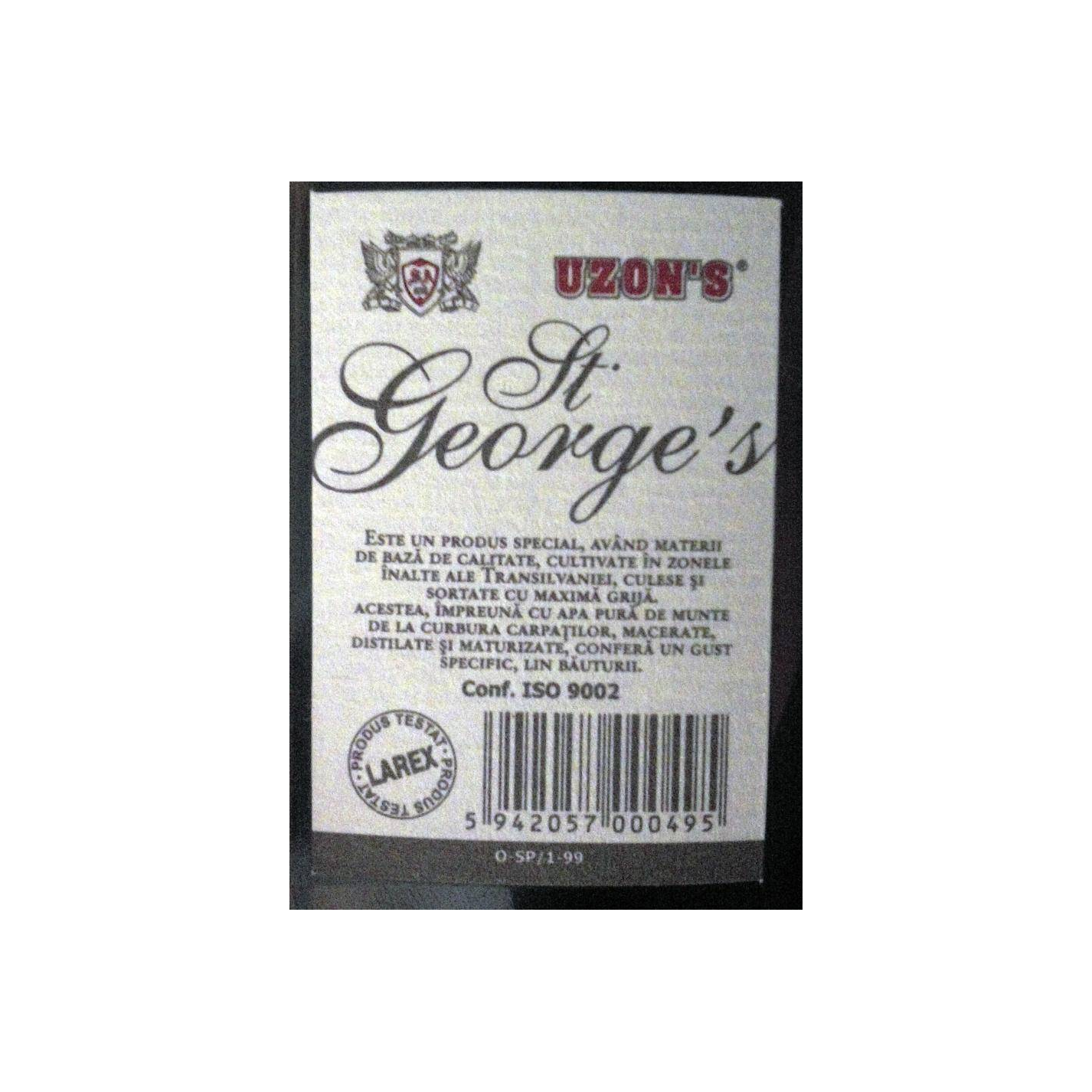 St. Georges's Finest Transsylvanian smooth Whisky 3