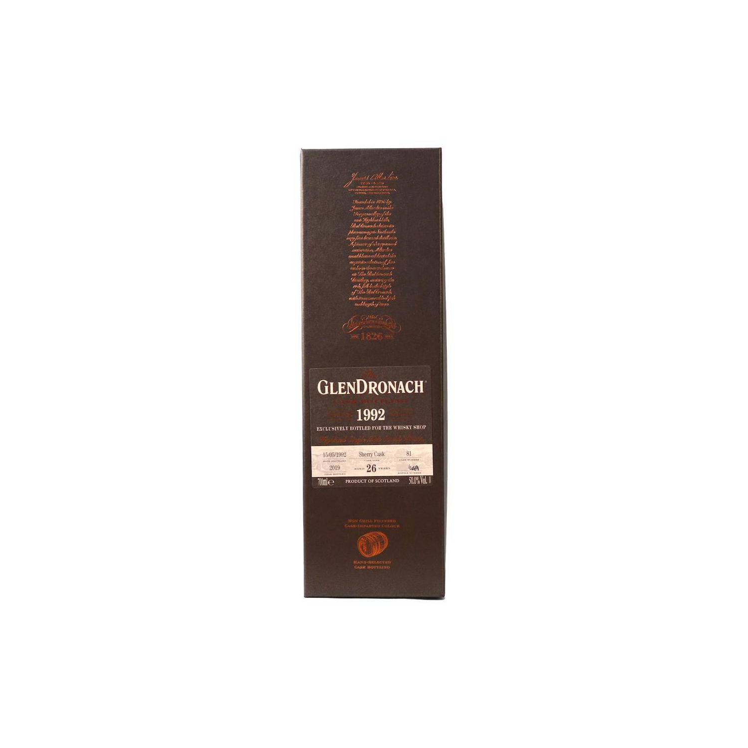 GlenDronach 1992 26 Years Single Malt Whisky 2