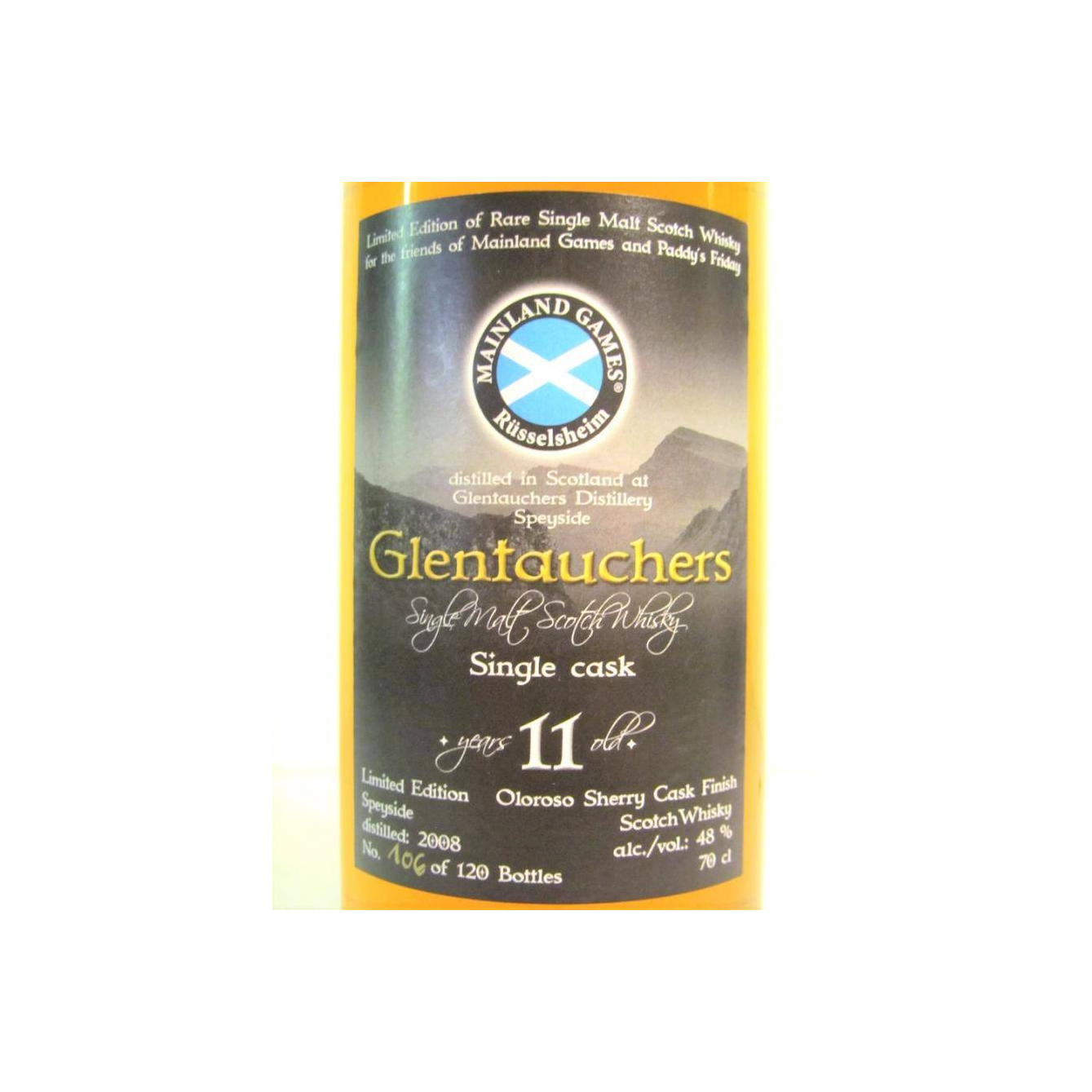 Glentauchers 2008 11 Years Single Malt Whisky