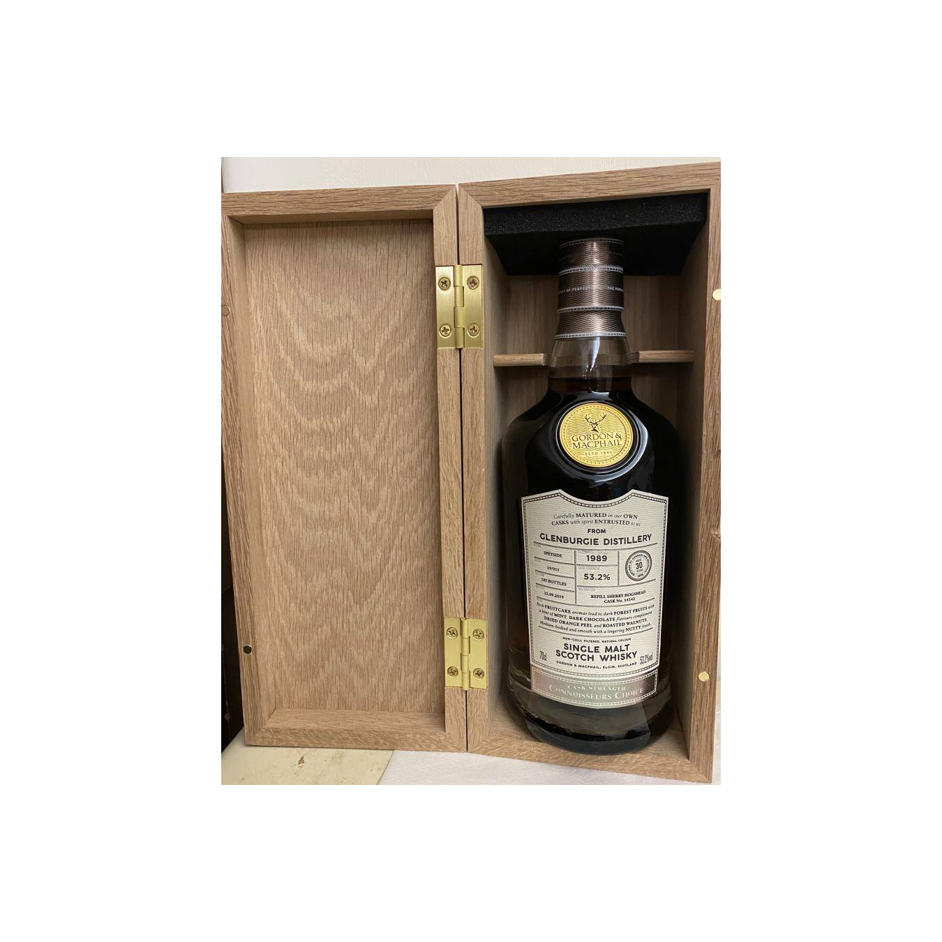Glenburgie Connoisseurs Choice - Cask Strength 1989 30 Years Single Malt Whisky 3