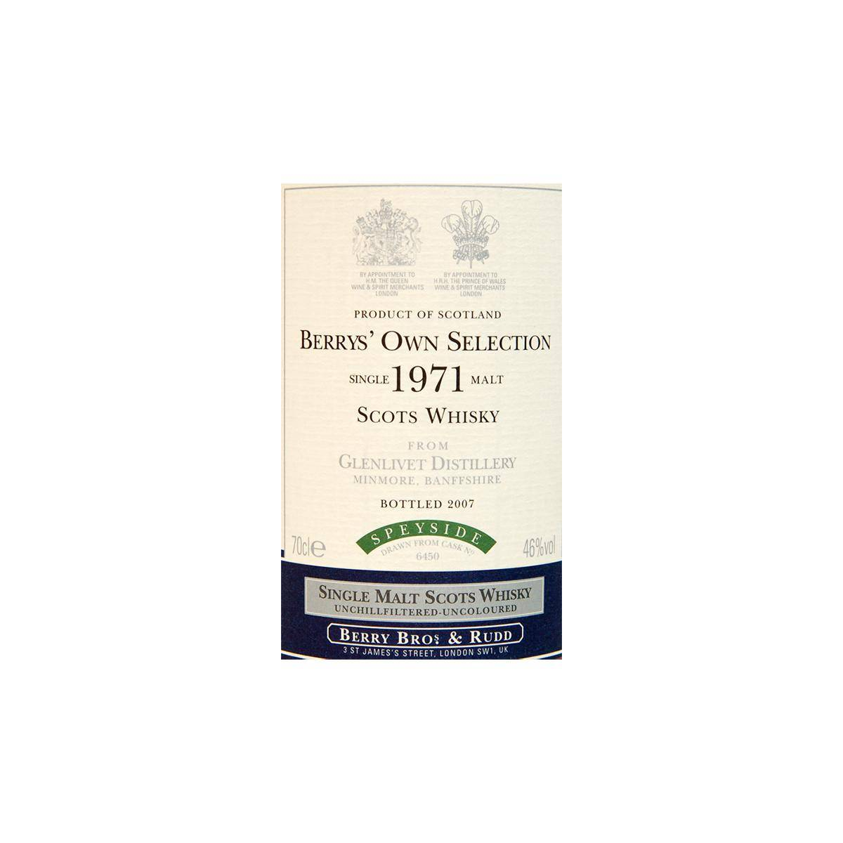 The Glenlivet 1971 36 Years Single Malt Whisky 2