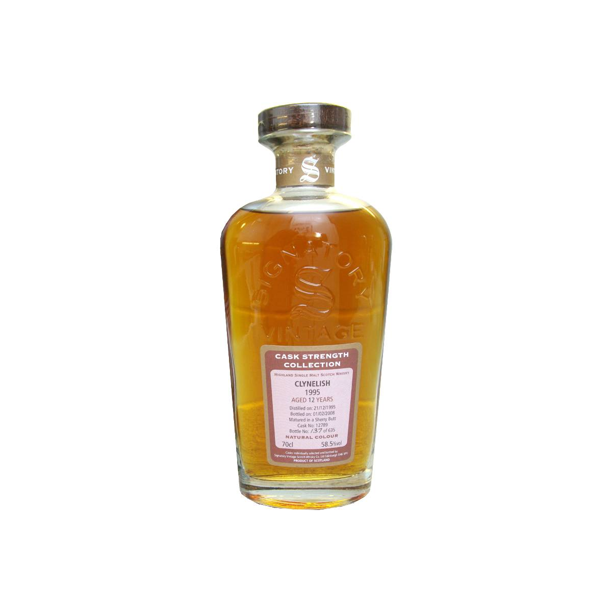 Clynelish Cask Strength Collection 1995 12 Years Single Malt Whisky