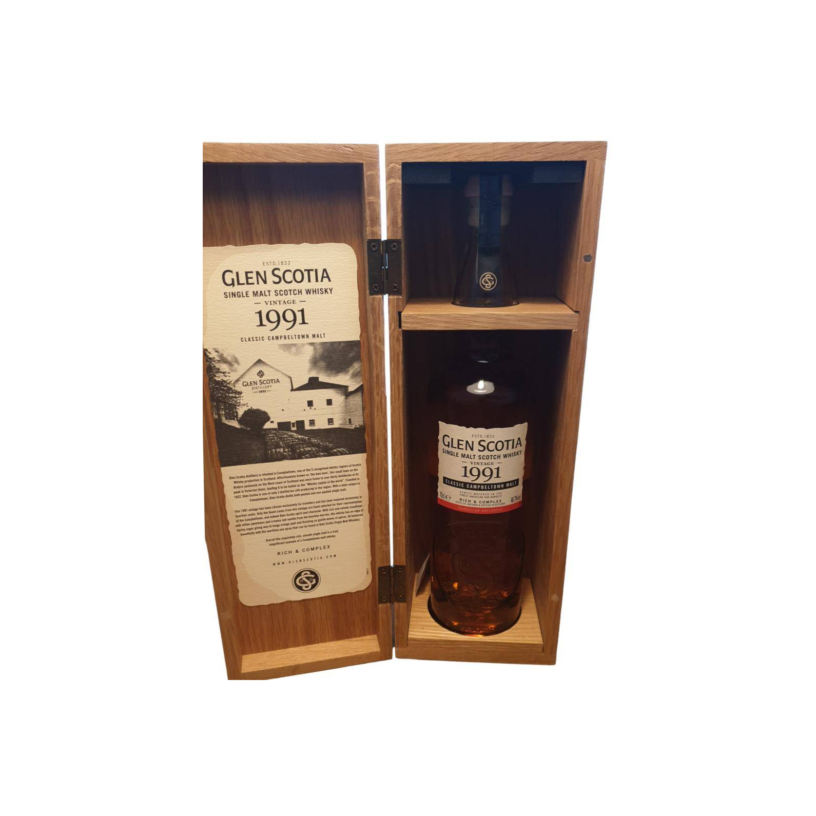 Glen Scotia 1991 Single Malt Whisky 3