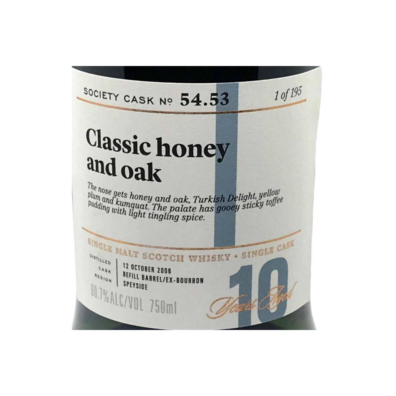 The Scotch Malt Whisky Society 2006 10 Years Single Malt Whisky