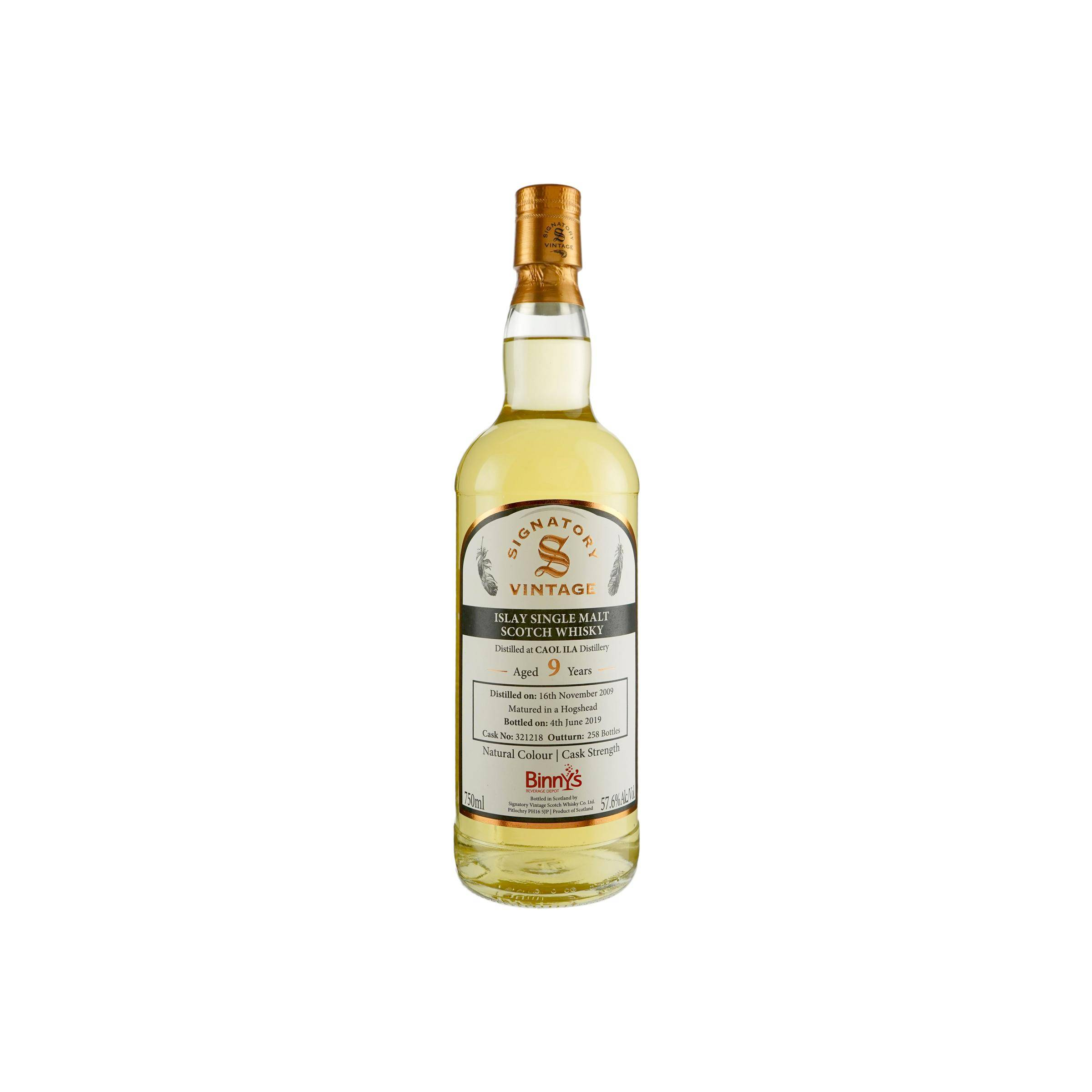 Caol Ila 2009 9 Years Single Malt Whisky