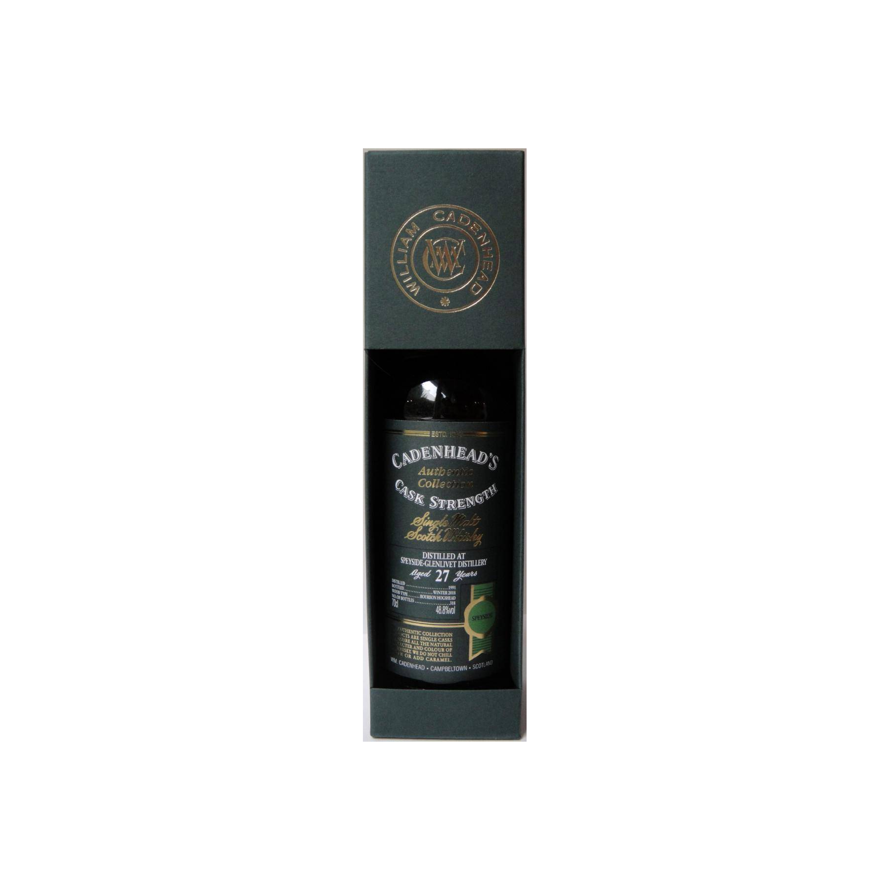 Spey Authentic Collection 1991 27 Years Single Malt Whisky 3