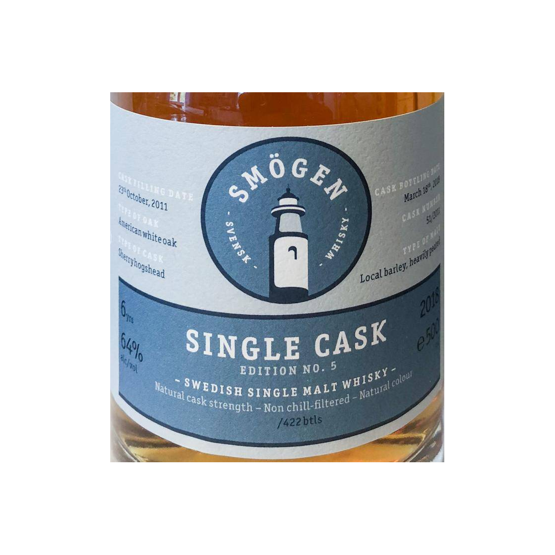The Scotch Malt Whisky Society 2011 6 Years Single Malt Whisky 2