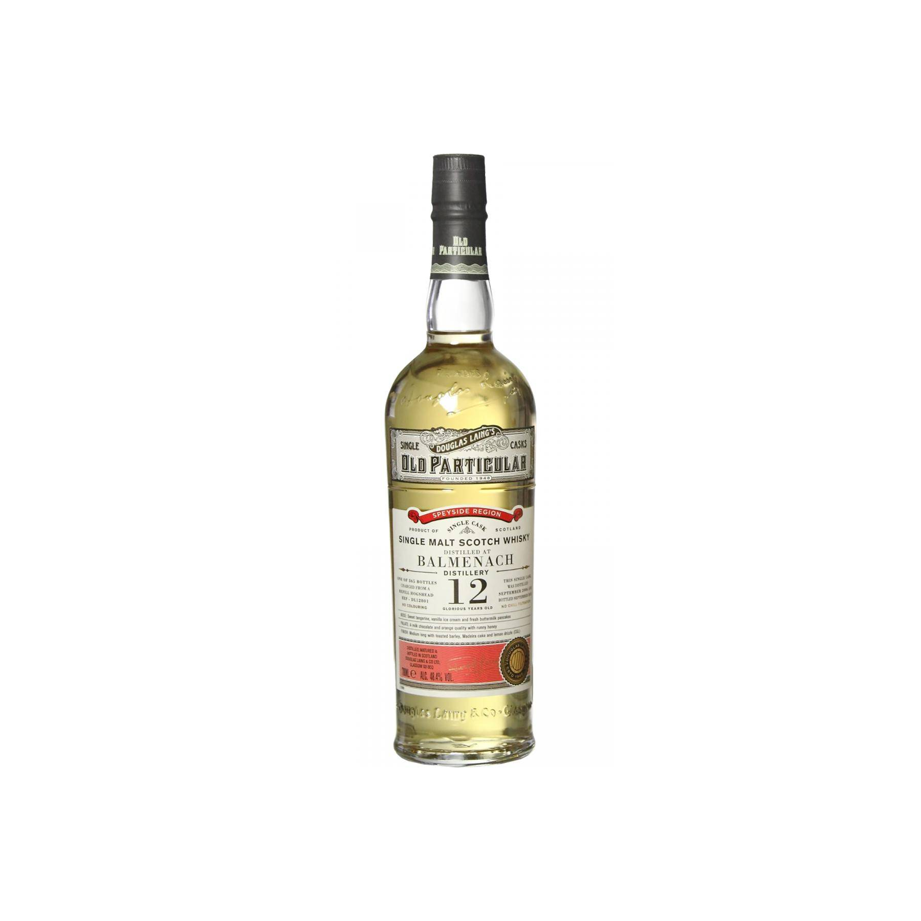 Balmenach Old Particular 2006 12 Years Single Malt Whisky