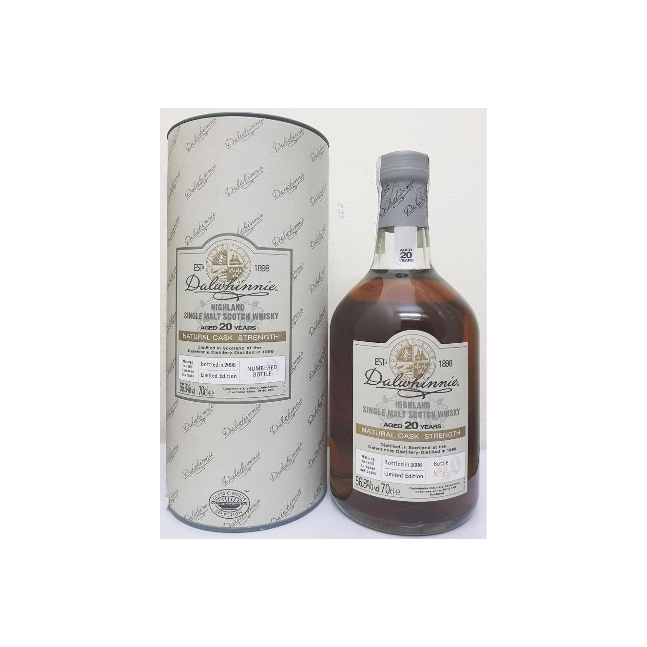 Dalwhinnie 1986 20 Years Single Malt Whisky 3