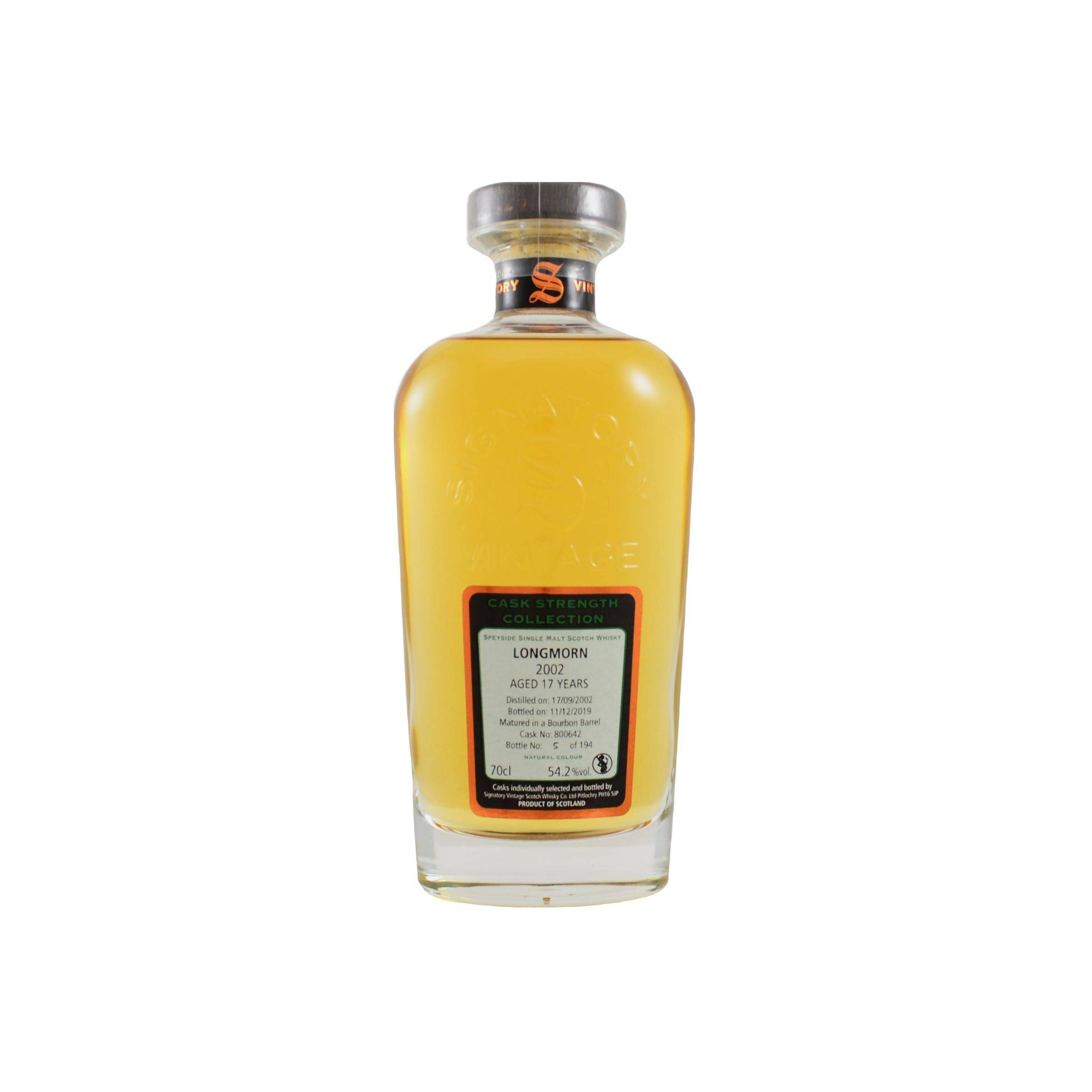 Longmorn Cask Strength Collection 2002 17 Years Single Malt Whisky