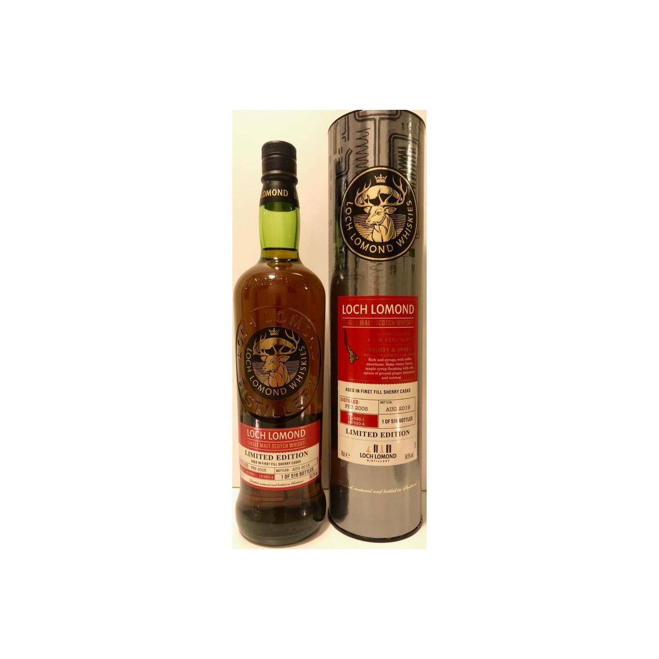 Loch Lomond Limited Edition 2005 14 Years Single Malt Whisky 3